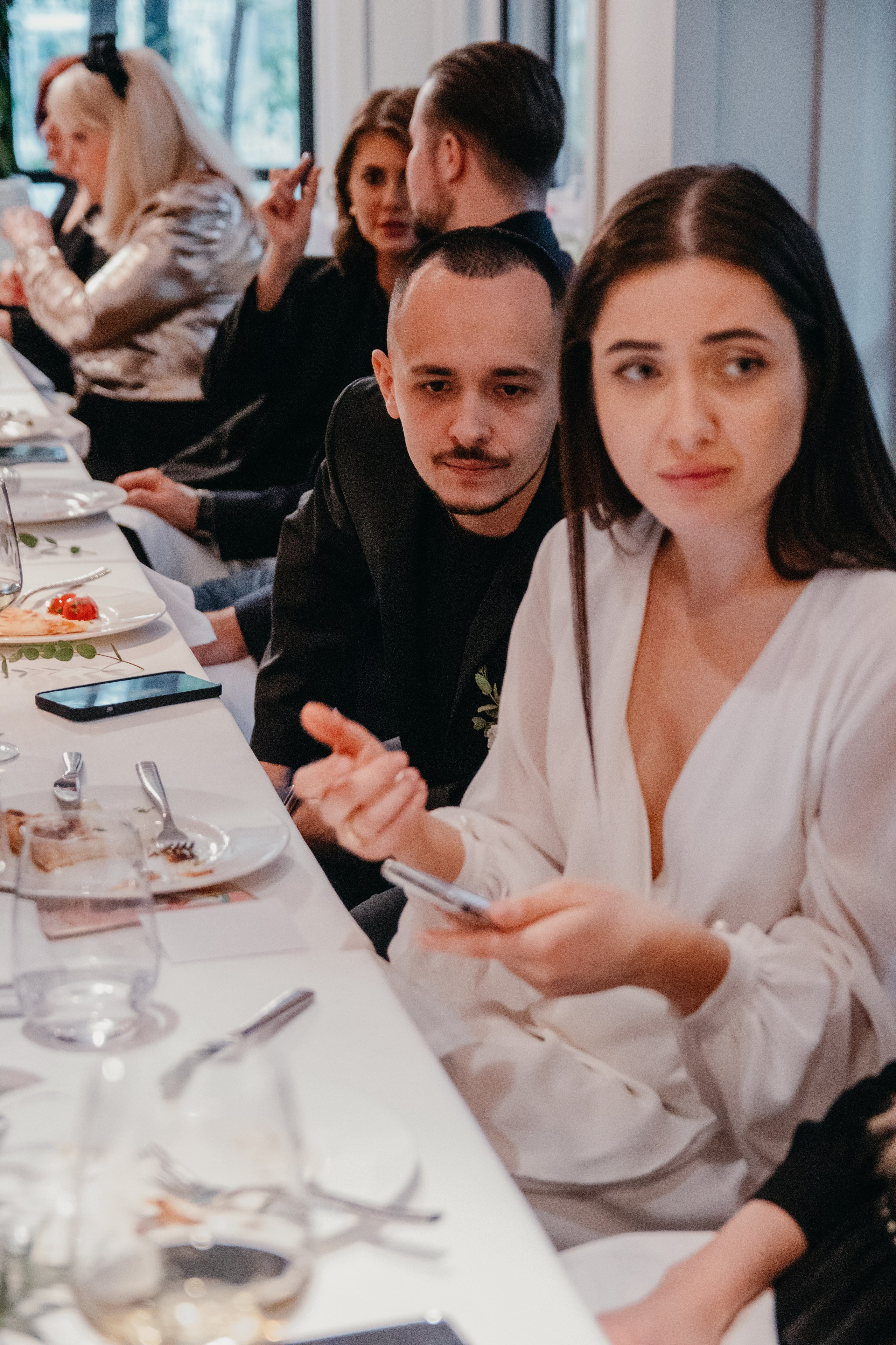 Свадебный ужин. Семейный фотограф в Москве