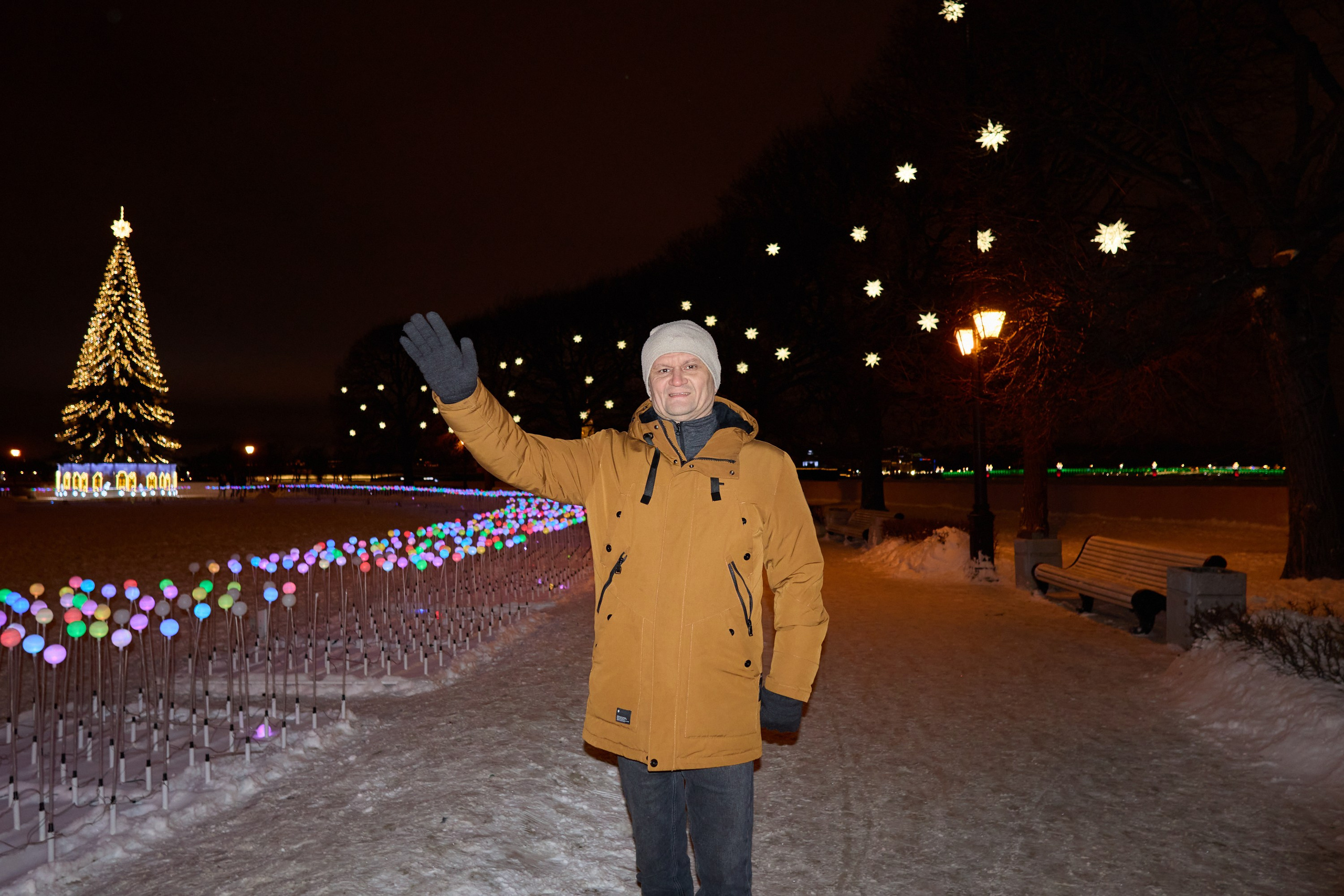 Рождество въ Санктъ-Петербургѣ. Фотографъ Сергѣевъ. Поймать мгновеніе