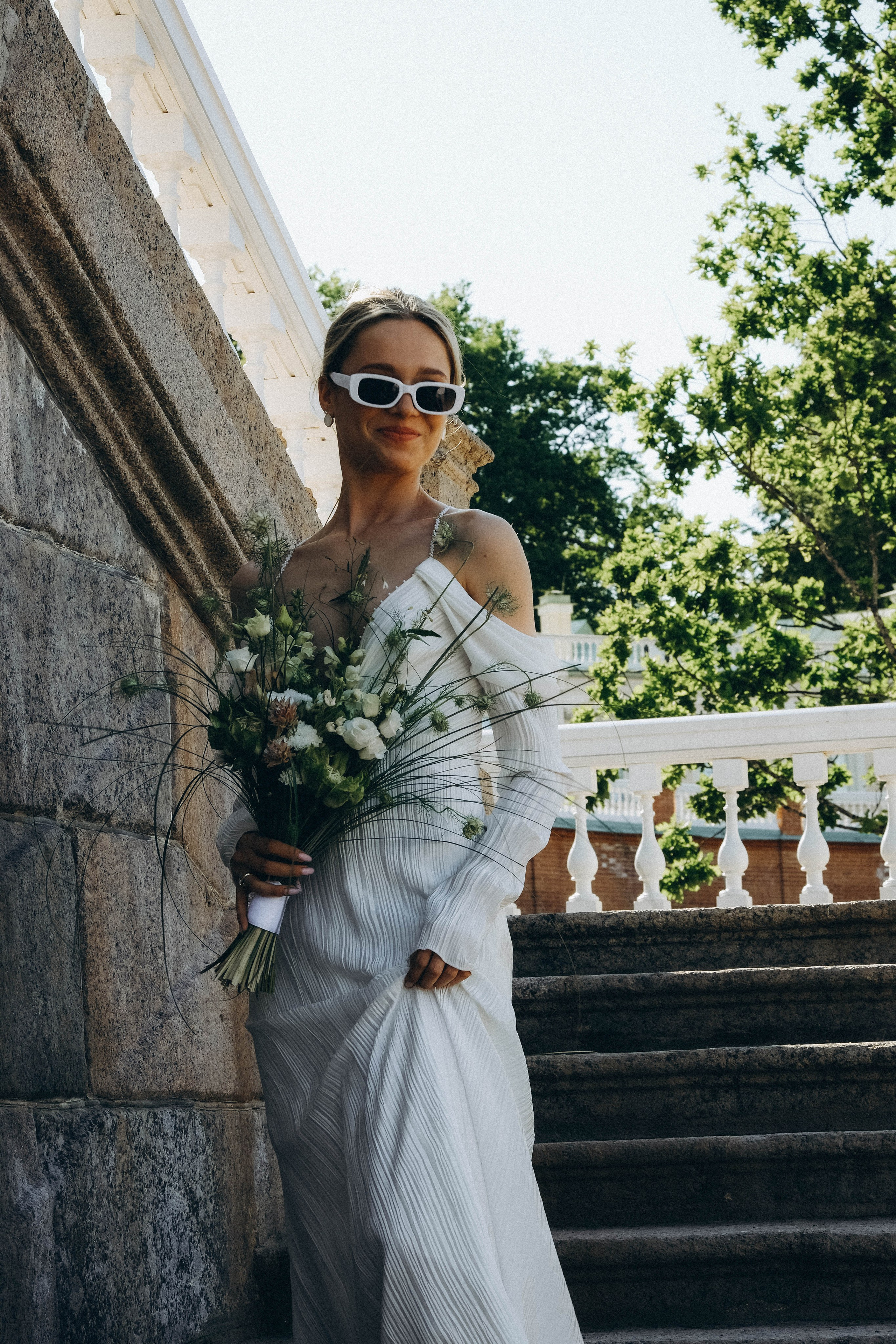 СВАДЕБНАЯ СЬЕМКА В ПАРКЕ ОРАНИЕНБАУМ. Профессиональный фотограф, Санкт-Петербург — Виктория Богомолова