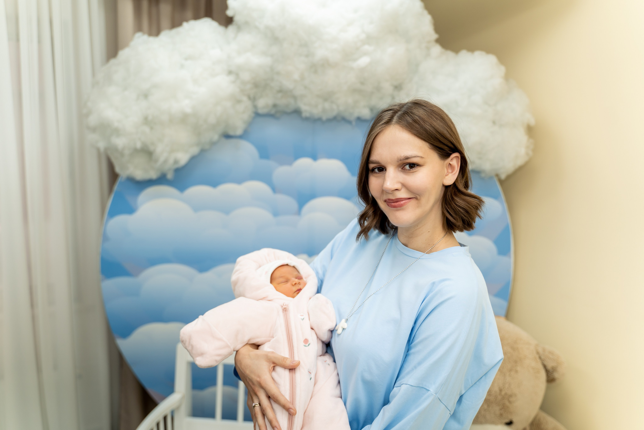 Выписка из роддома ПМЦ на Севастопольском. Фотограф на выписку из роддома Москва