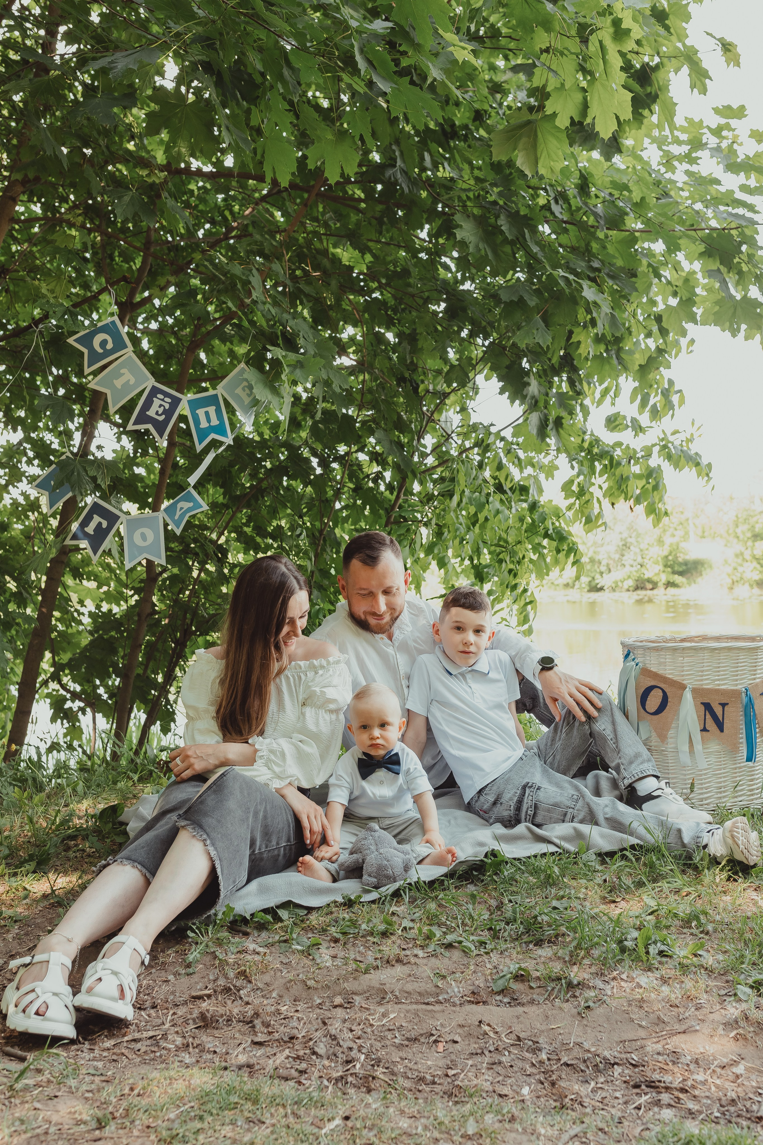 Степе годик. Семейный и домашний фотограф в Москве и МО Королева Валерия