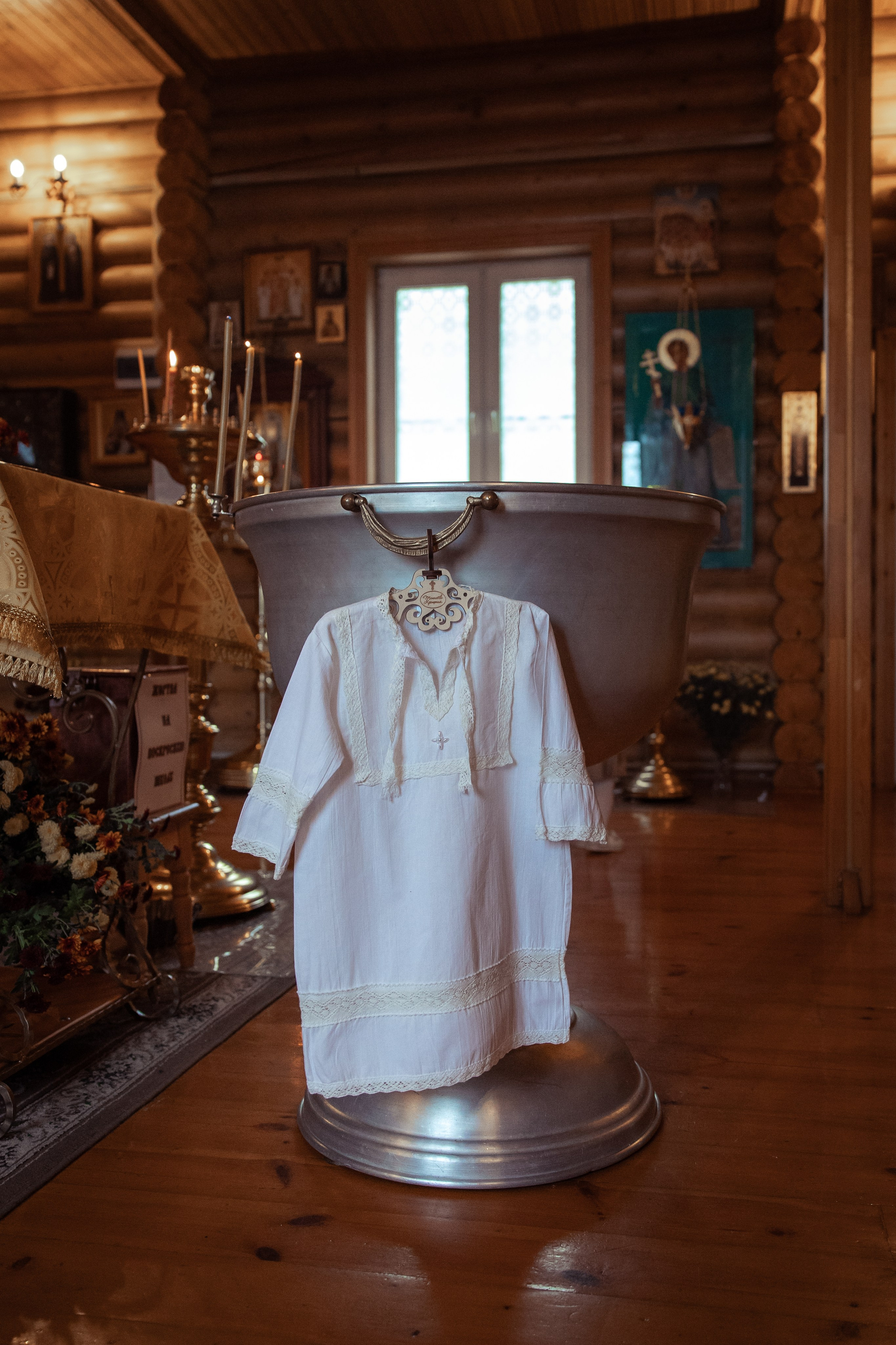 Таинство Крещения Мии. Храм Патриарха Тихона, х.Коржевский. Фотограф на Крещение и Венчание Краснодарский край — Гранкина Юлия