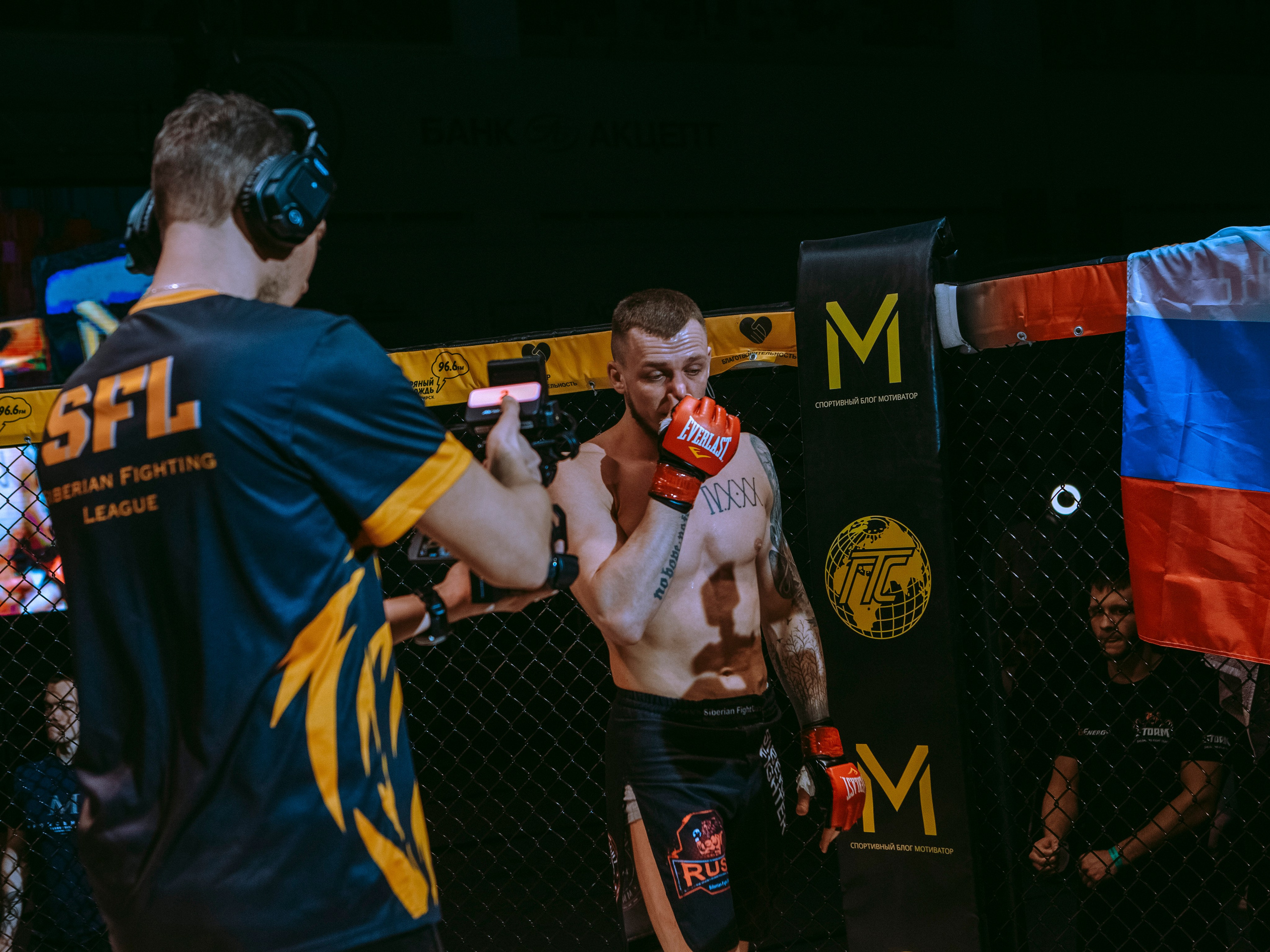 SFL 17 | Siberian Fighting League. Портретный фотограф в Москве Дарья Цезария