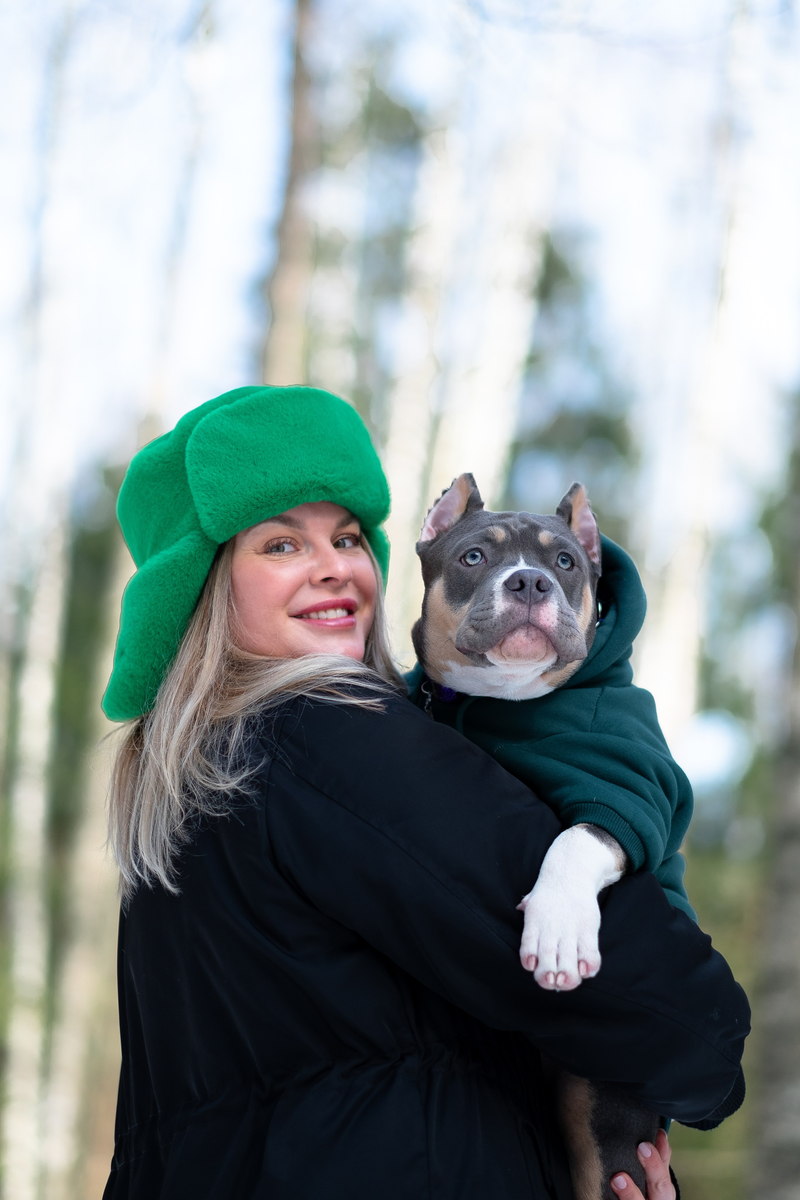 Валерия и Наган. Фотограф и видеограф анималист Аганина Дарья