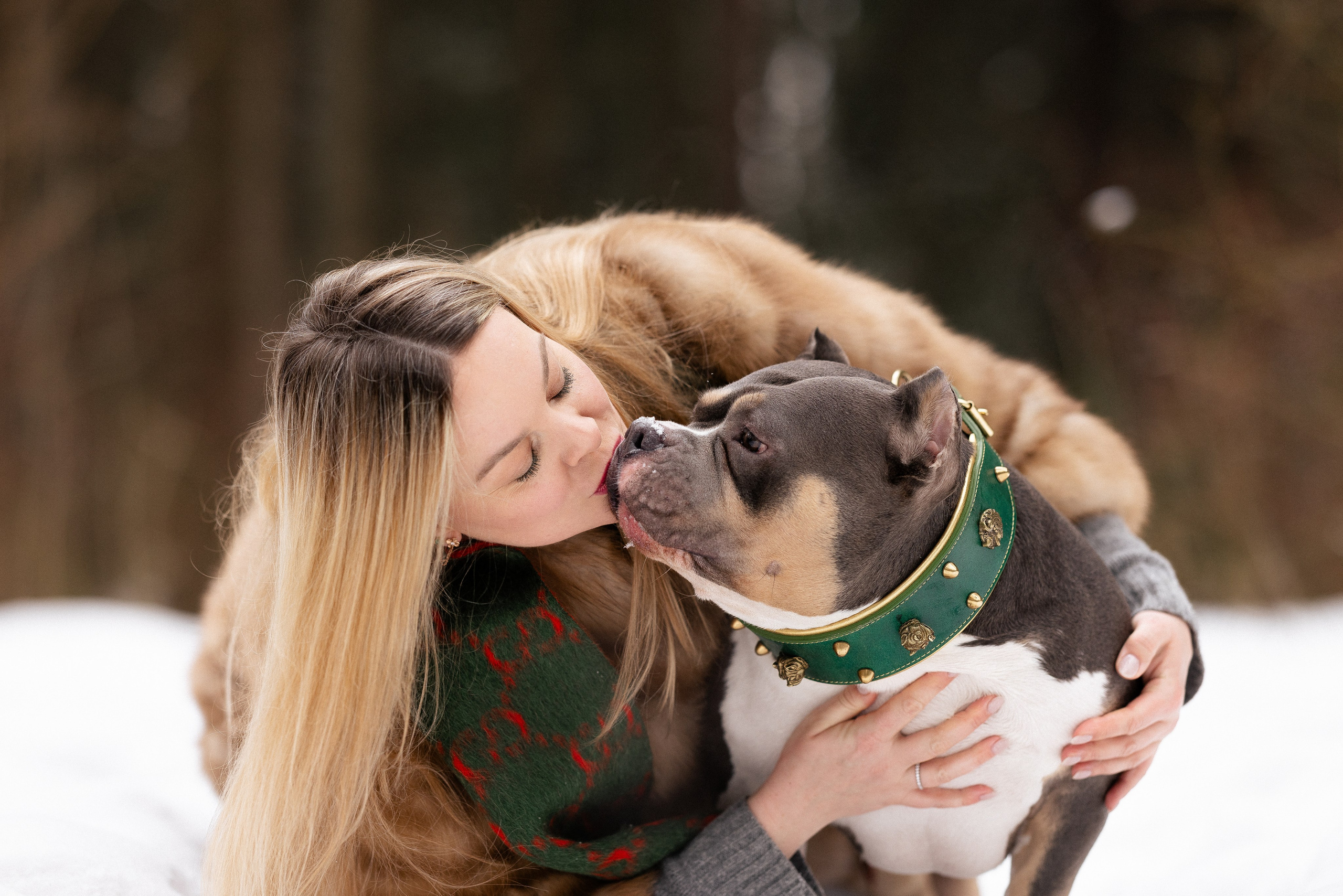 Лера и Наган. Фотограф и видеограф анималист Аганина Дарья
