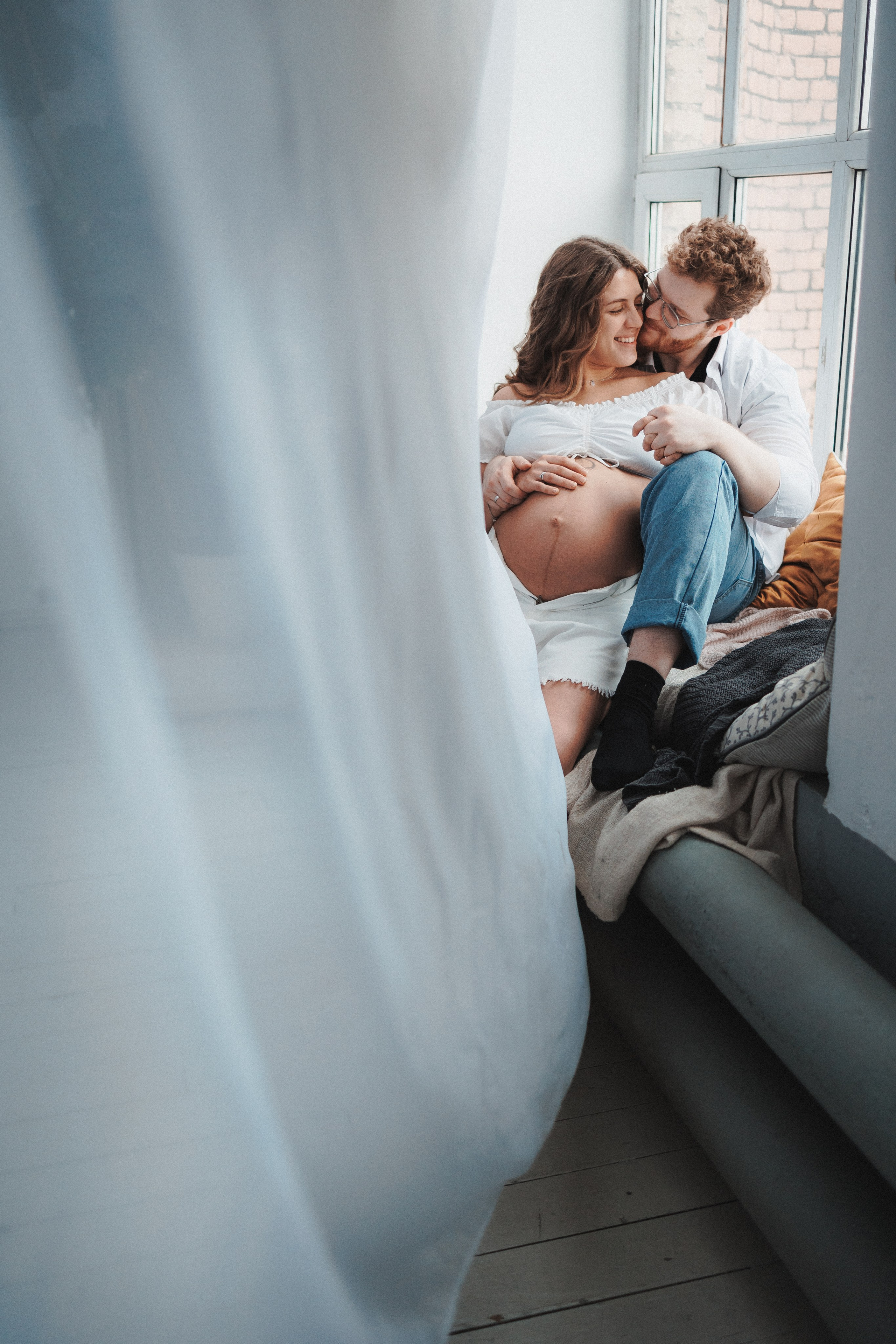 Любовь — это когда ты под сердцем носишь его ребенка. Фотограф Москва Светлана Кирюшина