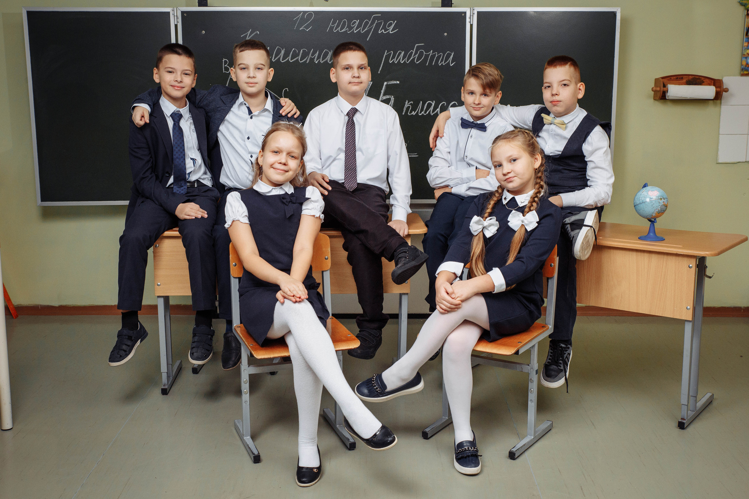 4 класс. Студия школьной фотографии в Твери. Выпускные альбомы в Твери