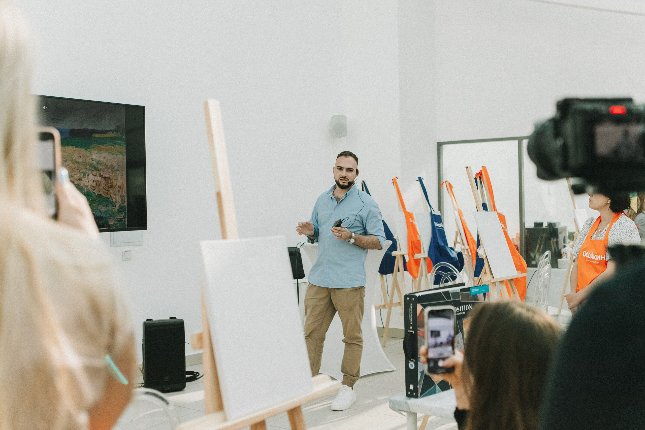 Мастер-класс «Кандинский». Фото и видео для бизнеса Обнинск, Калуга, Москва