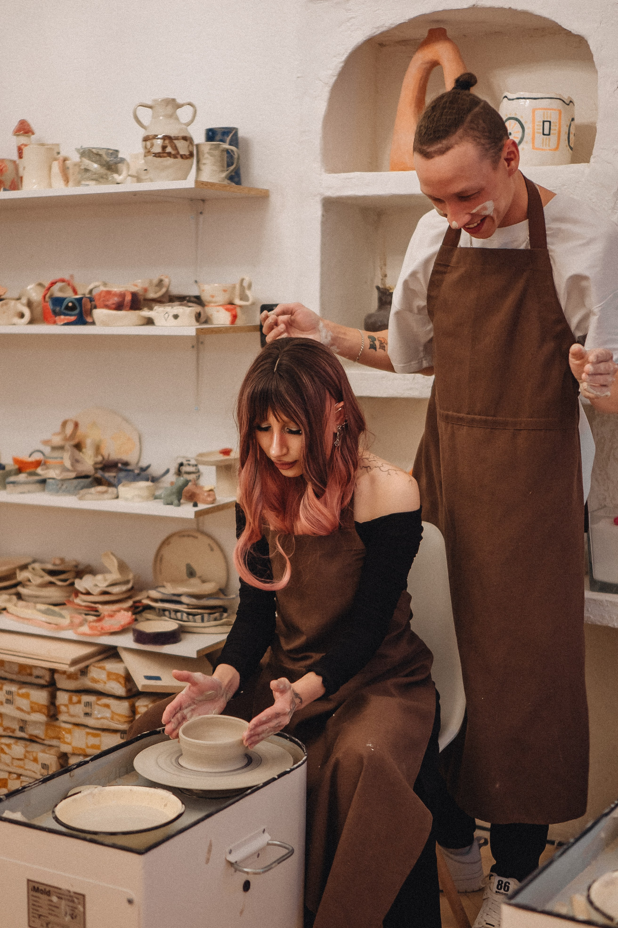 СВИДАНИЕ В ГОНЧАРНОЙ МАСТЕРСКОЙ. Профессиональный фотограф, Санкт-Петербург — Виктория Богомолова