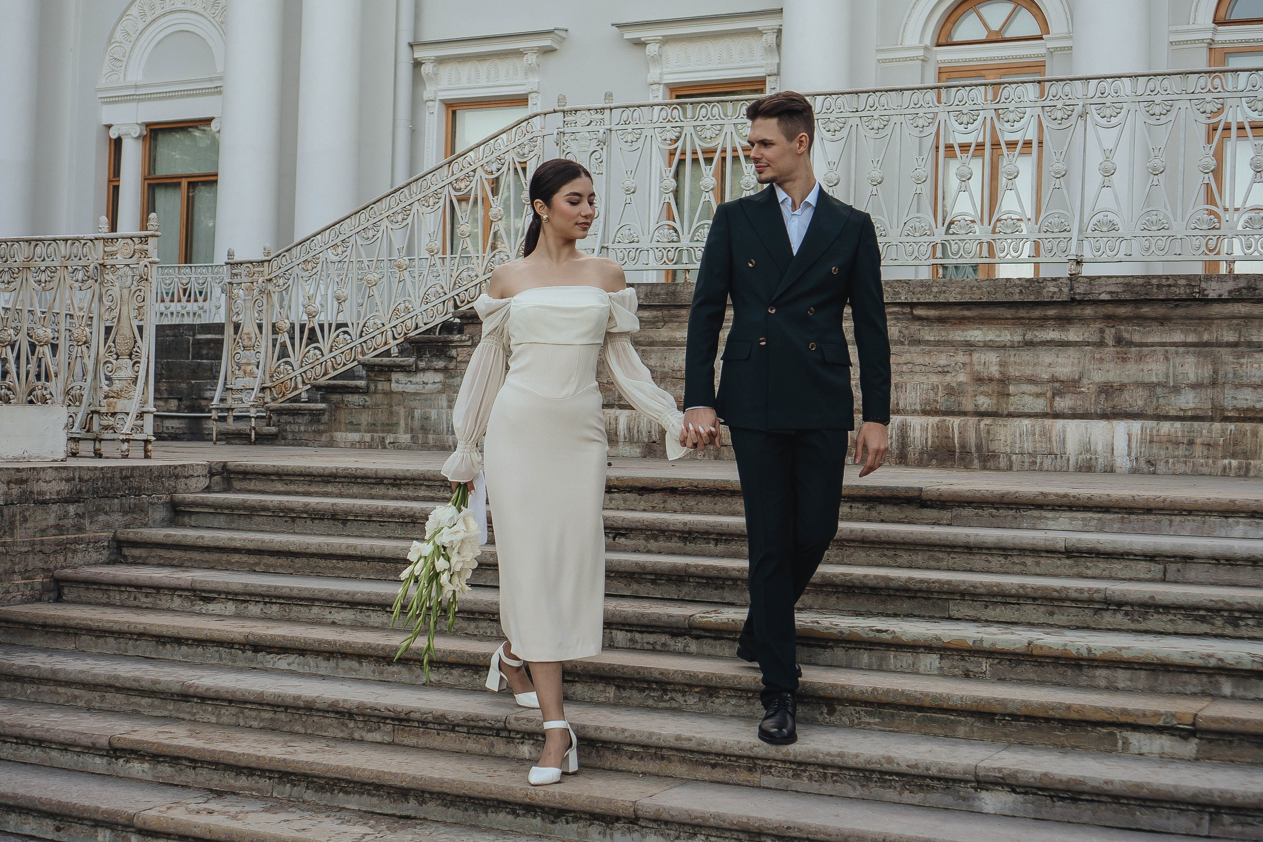 СВАДЕБНАЯ СЬЕМКА НА РАССВЕТЕ НА ЕЛАГИНОМ ОСТОРОВЕ. Профессиональный фотограф, Санкт-Петербург — Виктория Богомолова