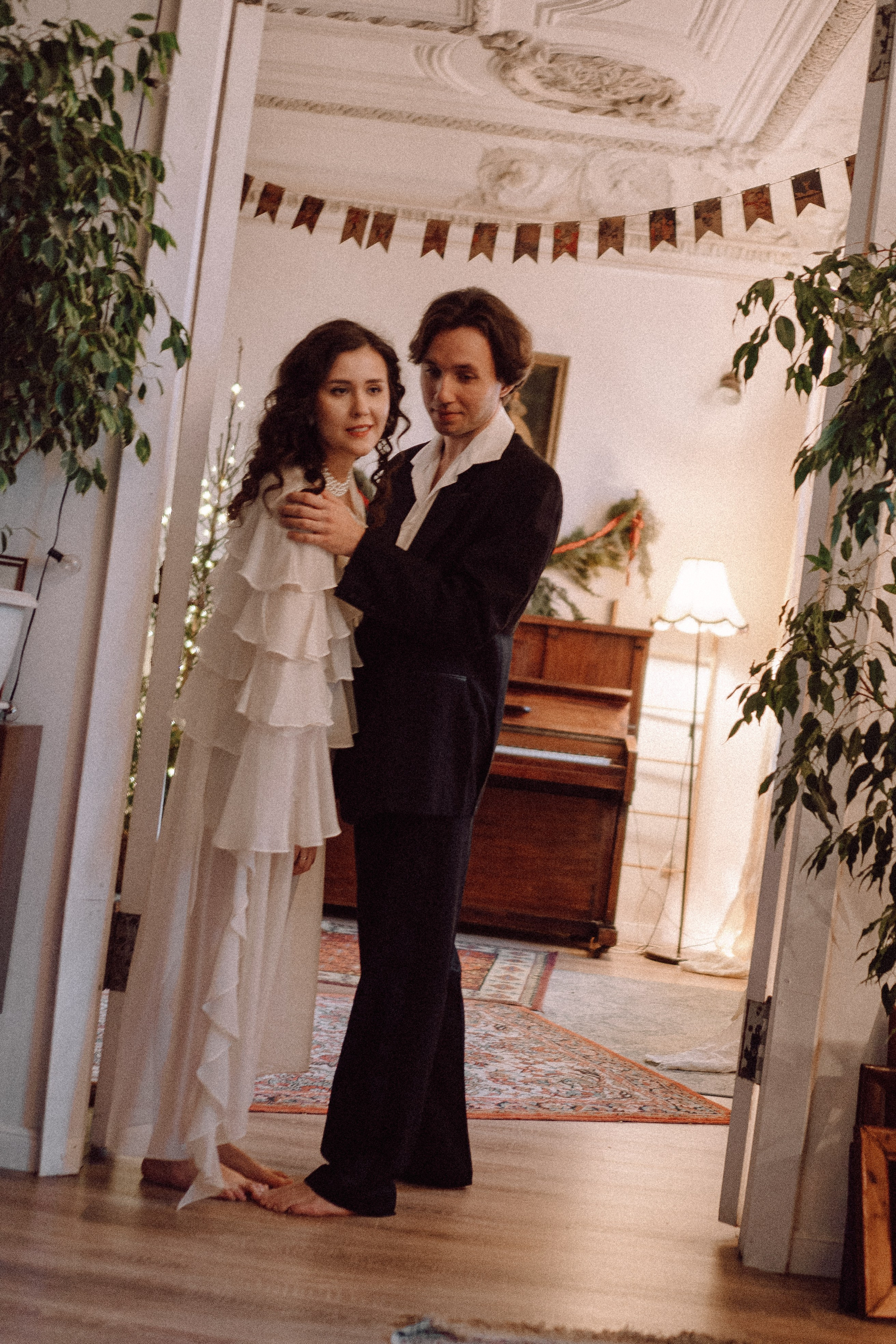 УТРО ЖЕНИХА И НЕВЕСТЫ В ФОТОСТУДИИ И ОСНОВНАЯ ФОТОСЕСИСИЯ ЗИМОЙ. Профессиональный фотограф, Санкт-Петербург — Виктория Богомолова