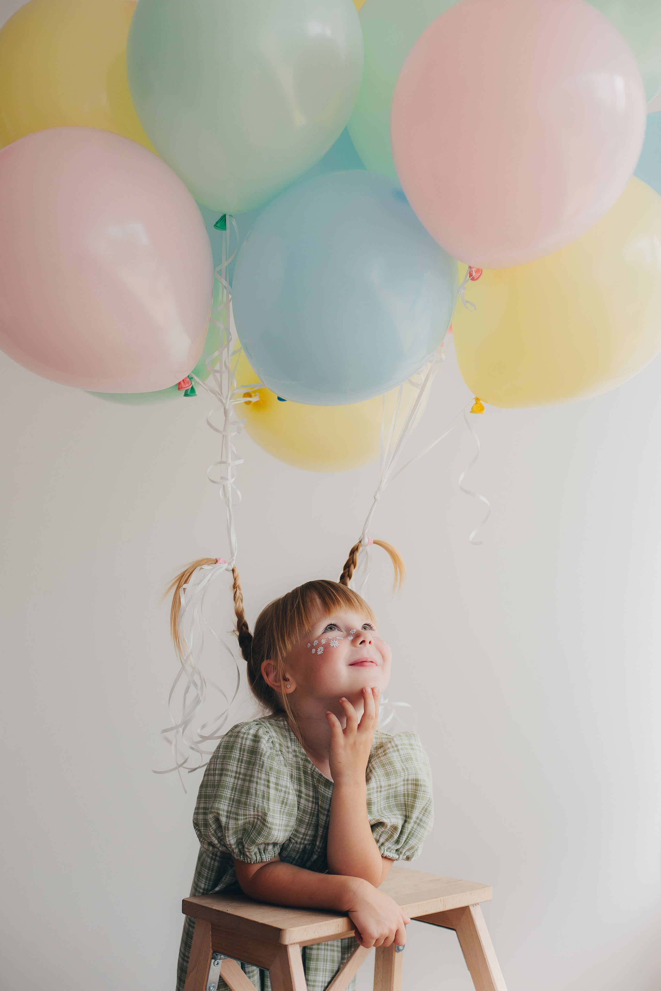 Необычная фотосессия с воздушными шарами. Фотограф Евгения Мальцева, Архангельск
