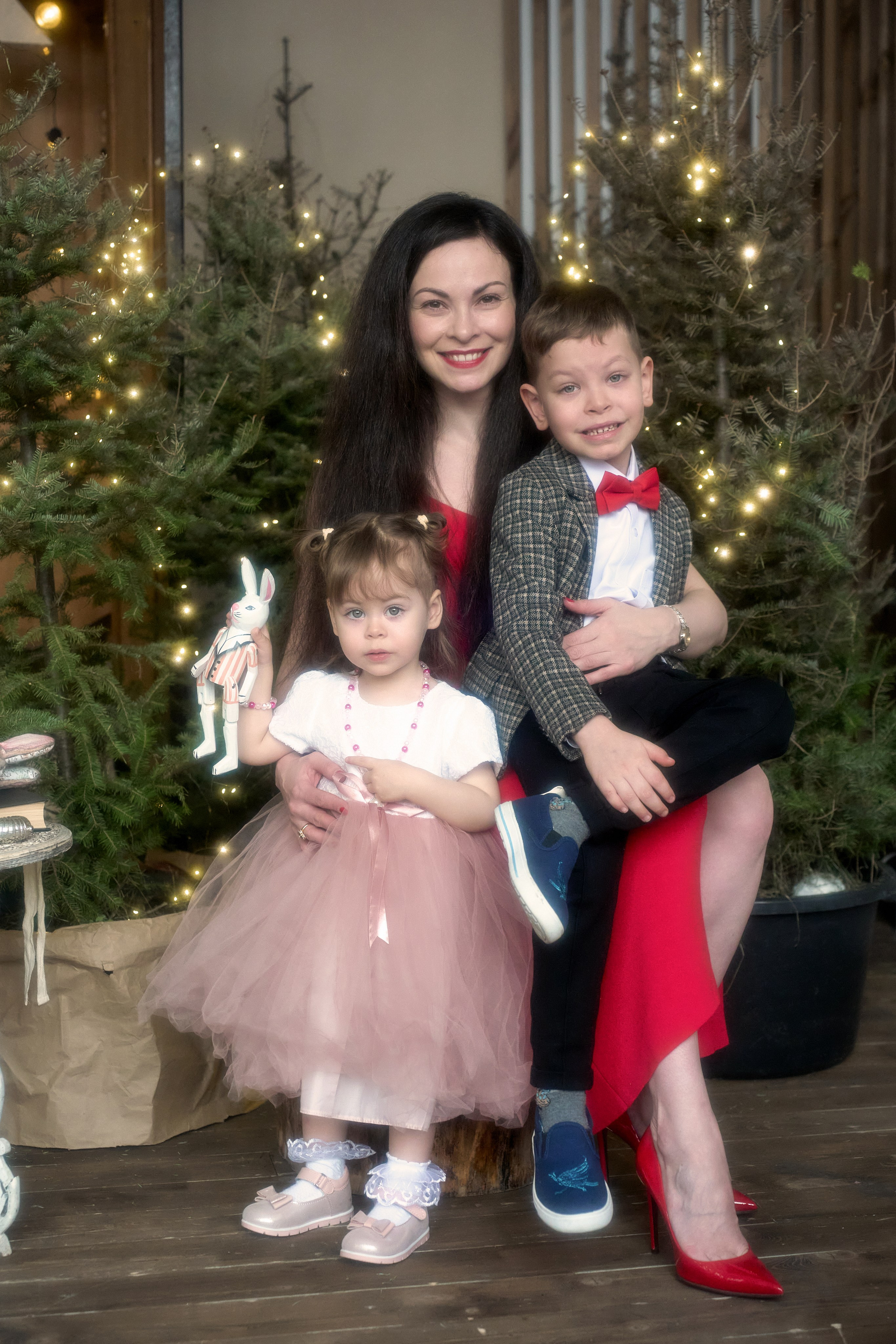 Семейная новогодняя фотосессия. Мартазова Екатерина фотограф. Екатеринбург