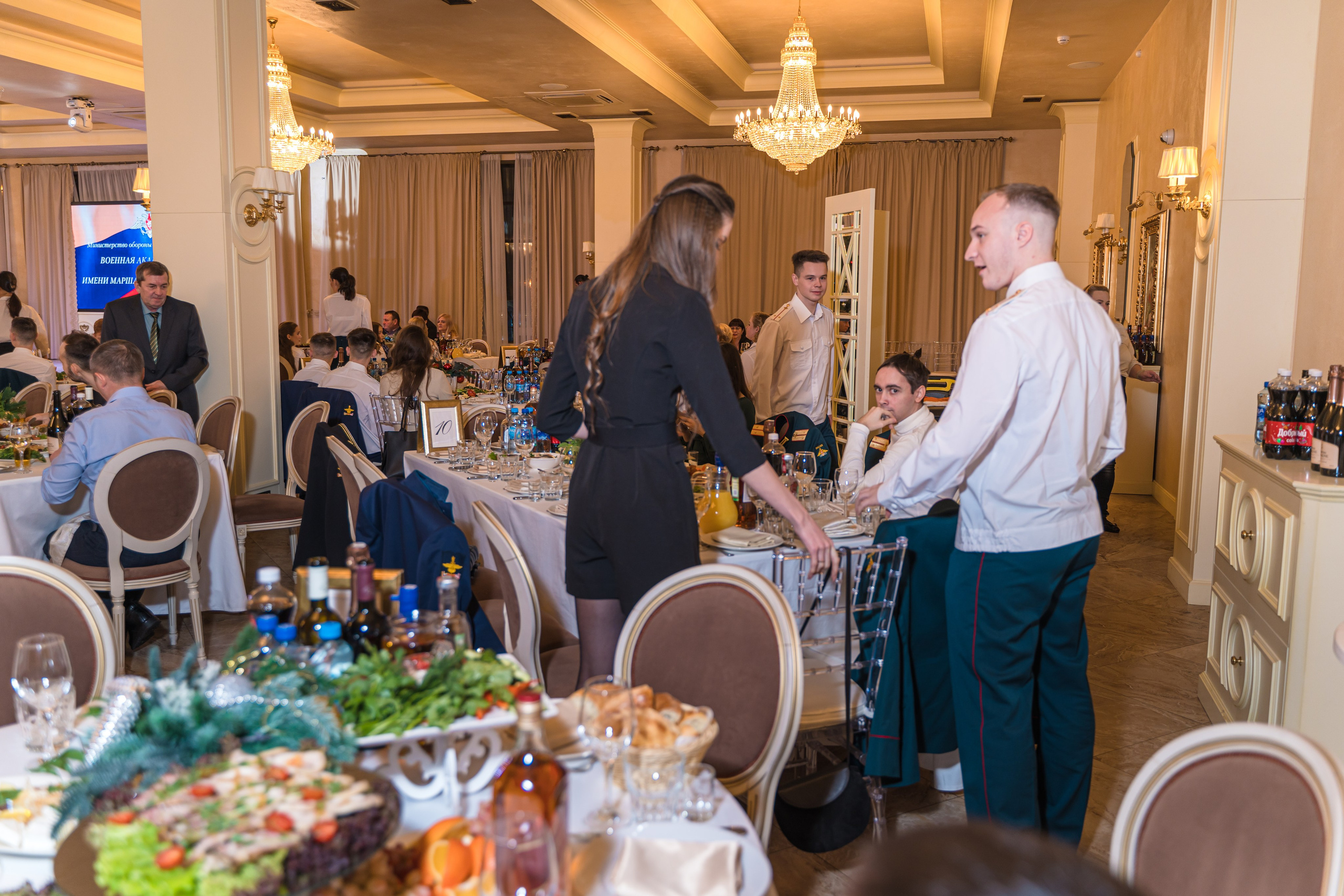 Фотосъемка выпуска военной академии и вручение дипломов