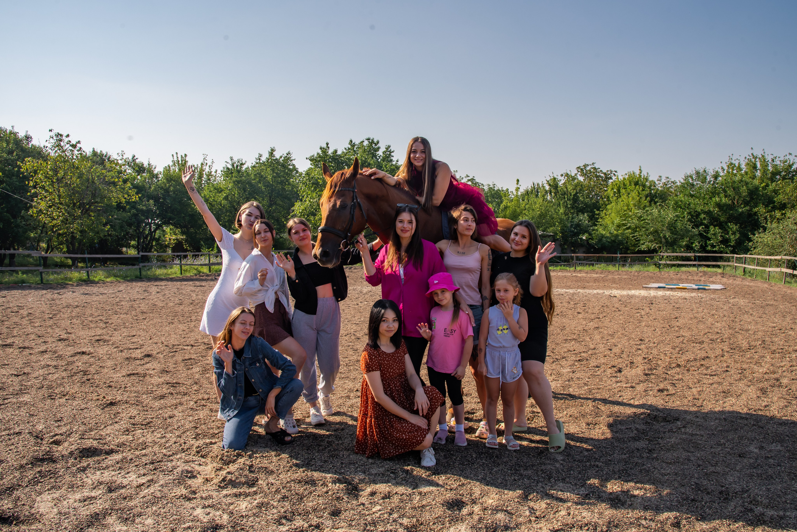 Конная прогулка. Фотограф Галина Нестерова