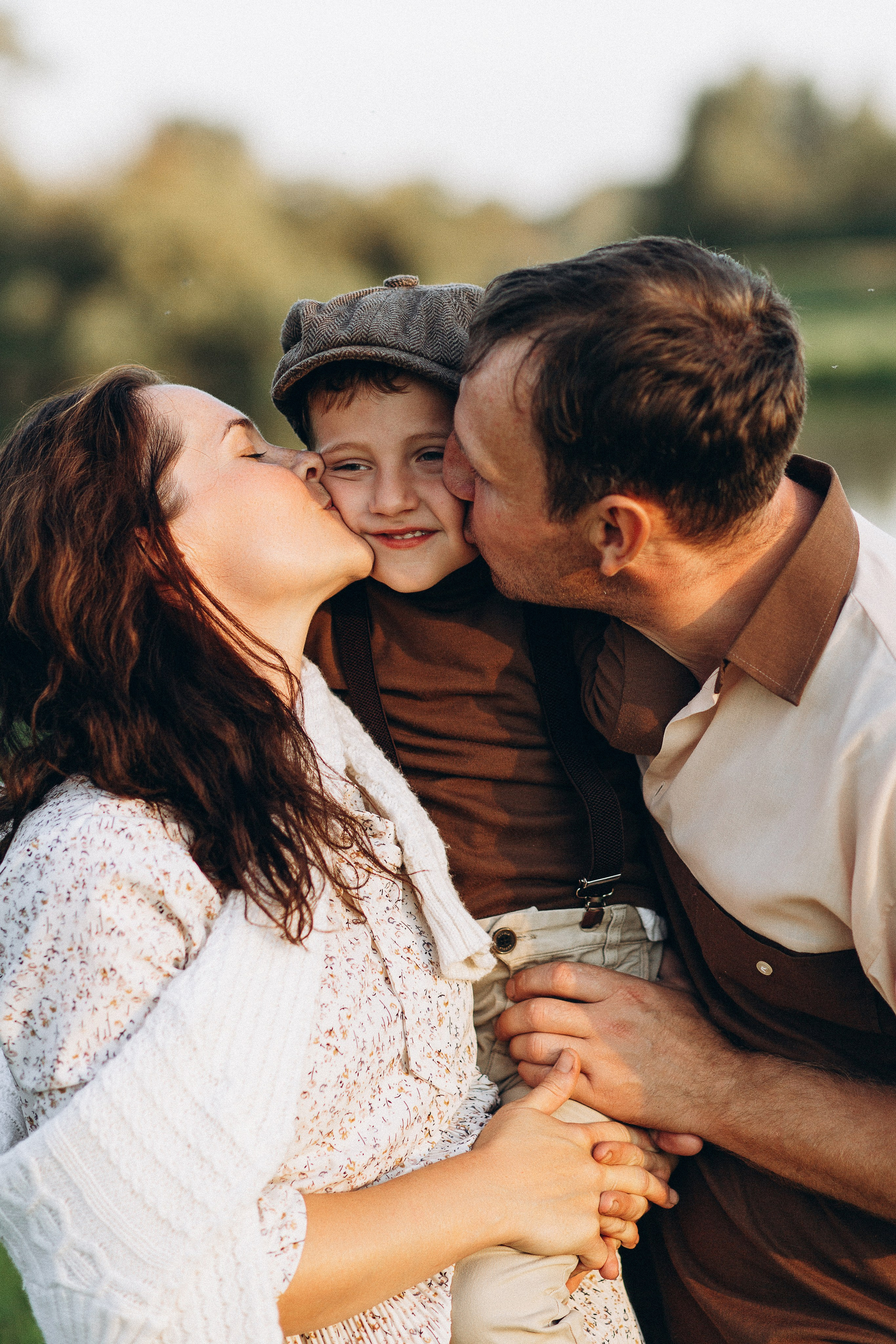 Даша, Денис, Макс, сибирское лето в деревне. Семейный фотограф в Москве Марина Петра