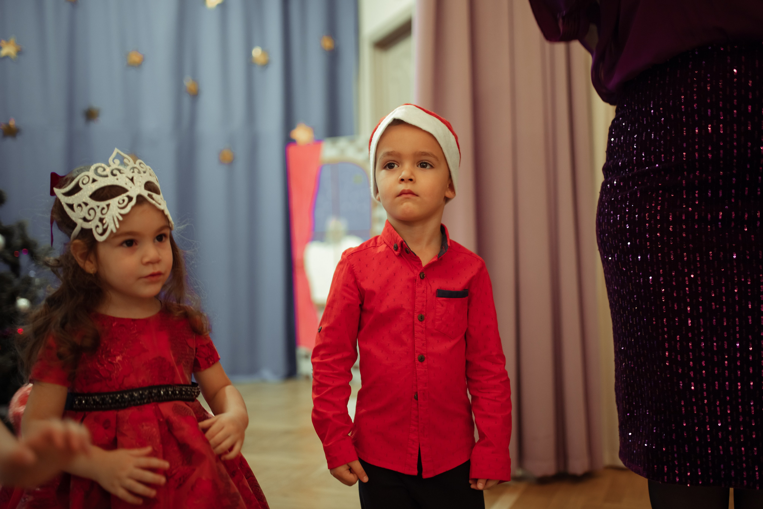 Новогодний утренник в детском саду. Семейный и детский фотограф в Москве Дорогова Екатерина