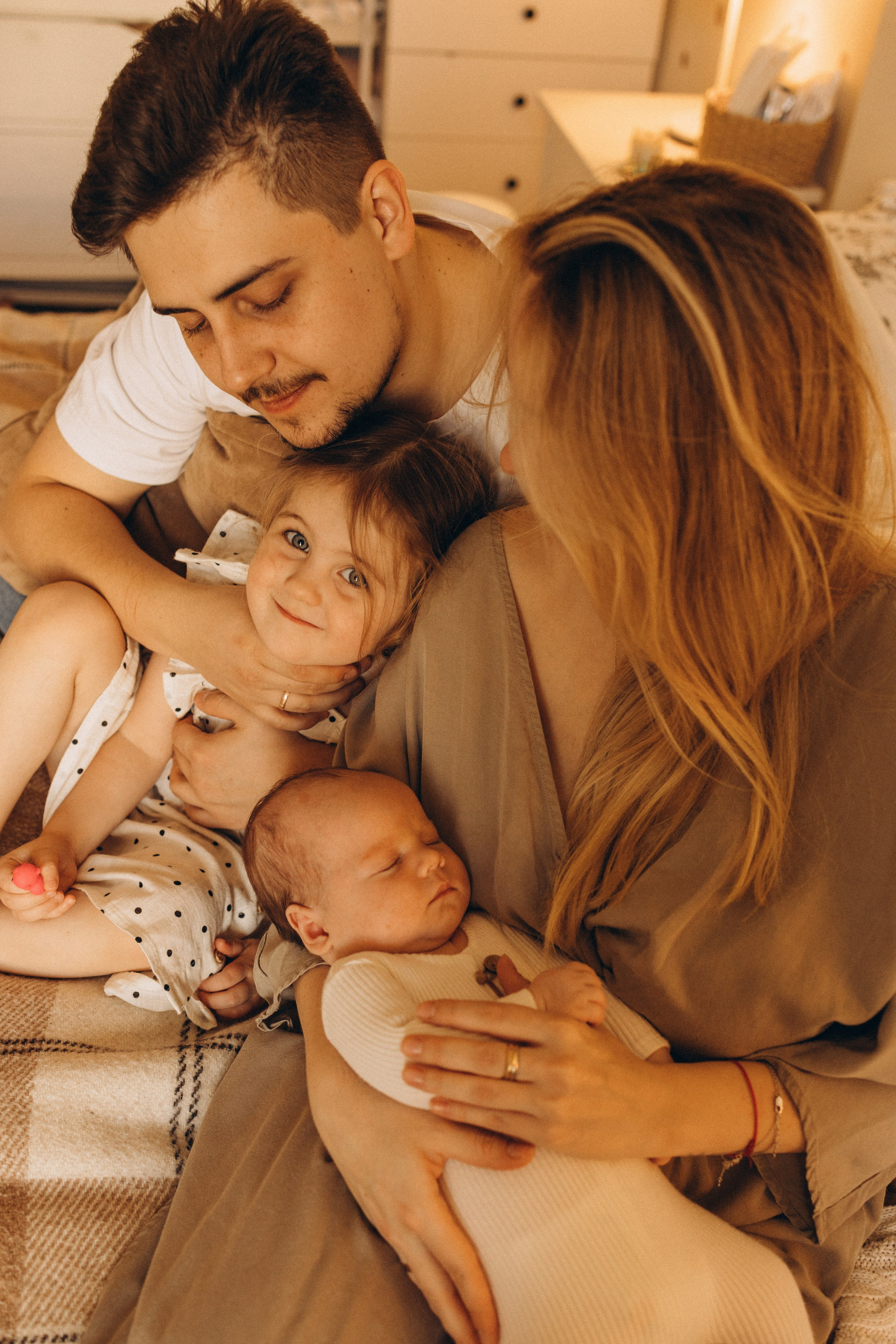 Миша, Маша, Лиза и Костя. Семейный фотограф в Москве Ксения Аганина