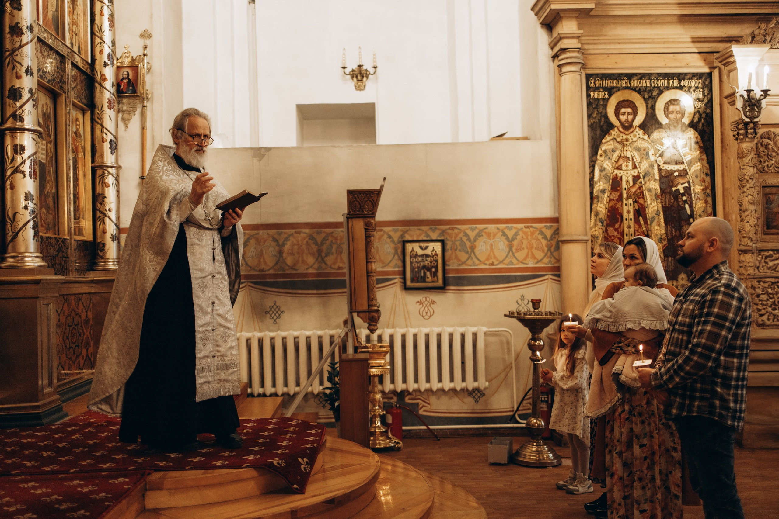 Крещение. Семейный фотограф в Москве Ксения Аганина
