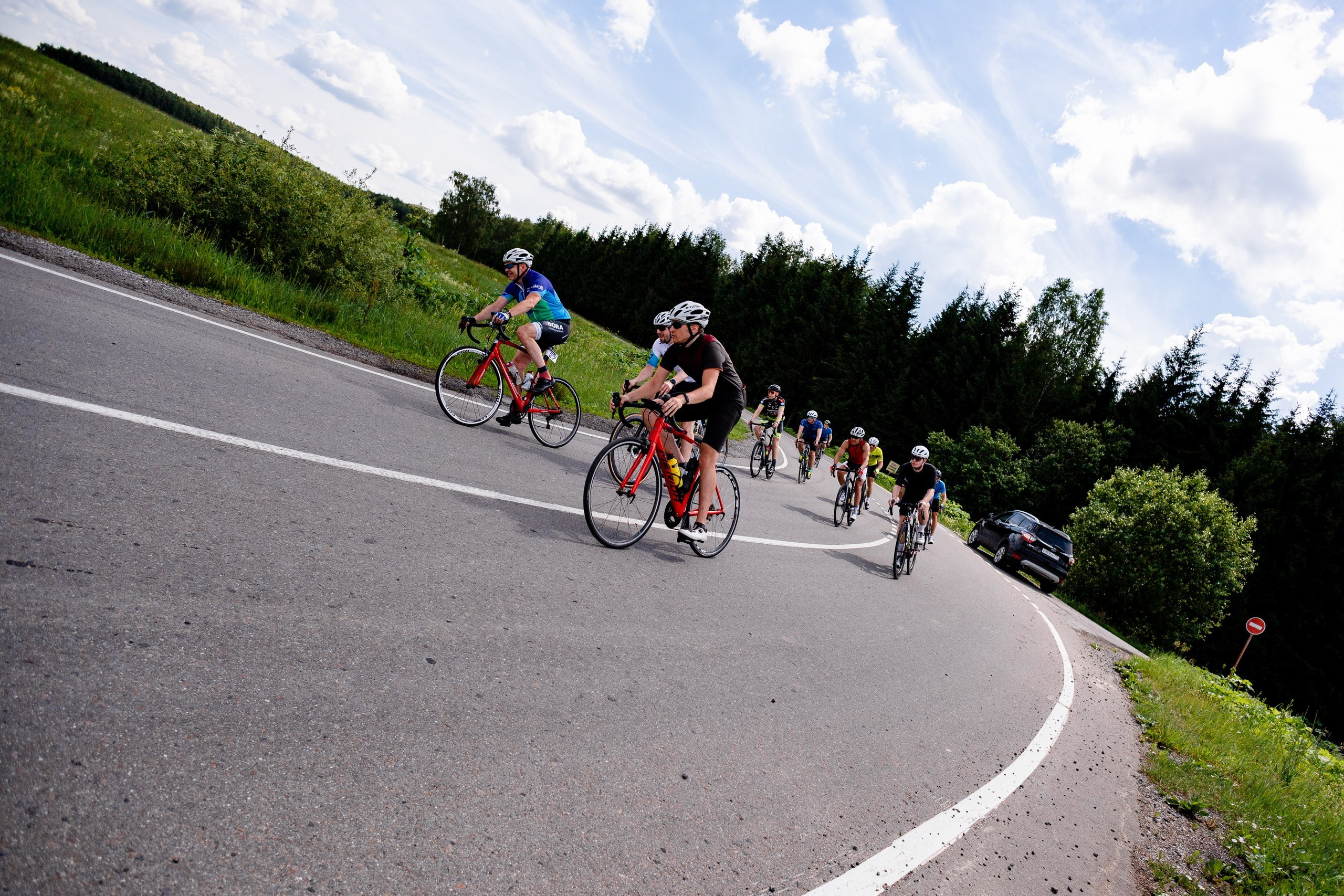 Шоссейная тренировка в Клёново. Павел Шарапов | Фотограф | Москва