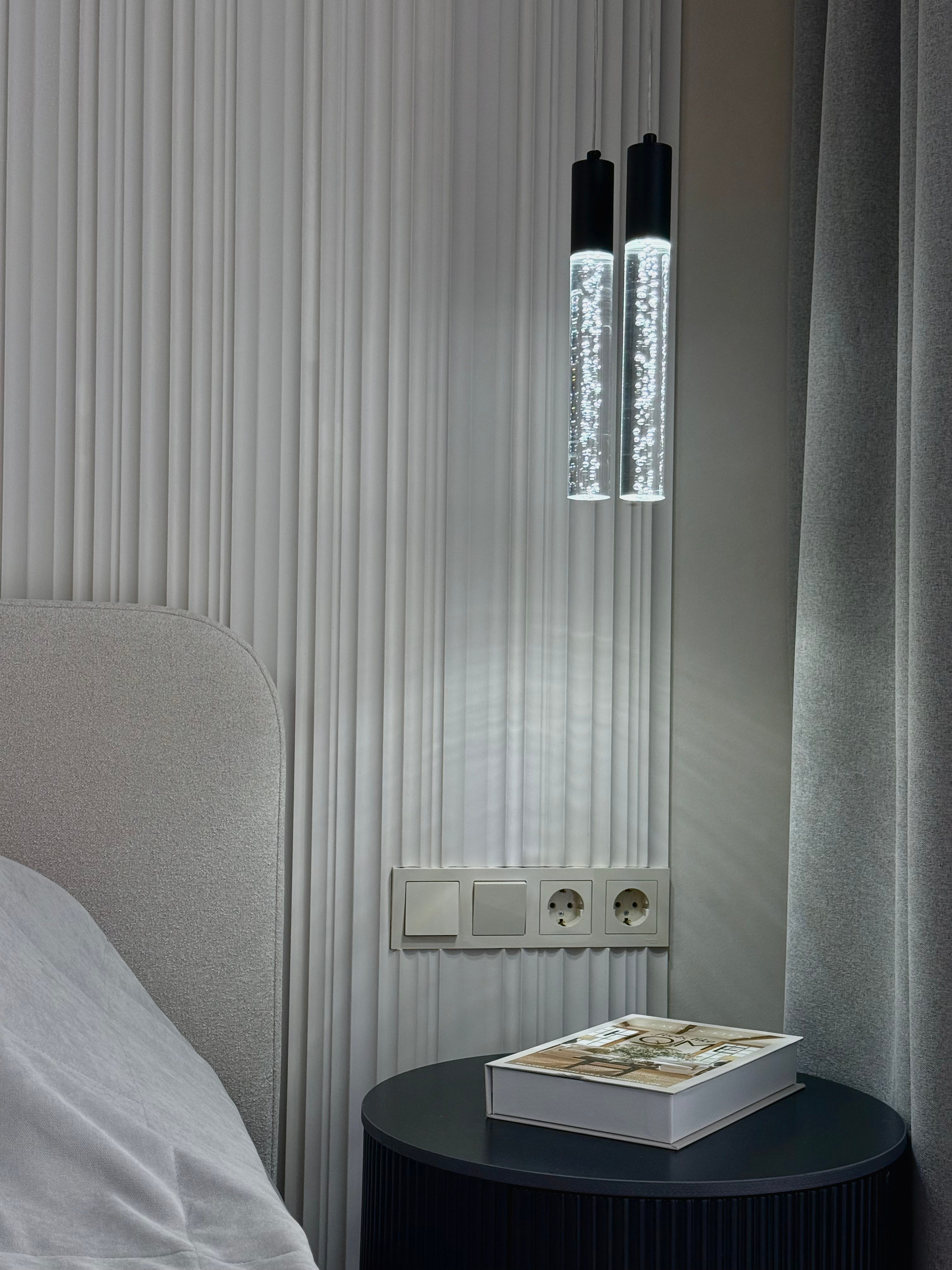 ЖК ID Park Pobedy. Квартира на сачу в долгосрочную аренду уровня комфорт плюс. Дизайн-студия интерьеров Юлии Ивановой