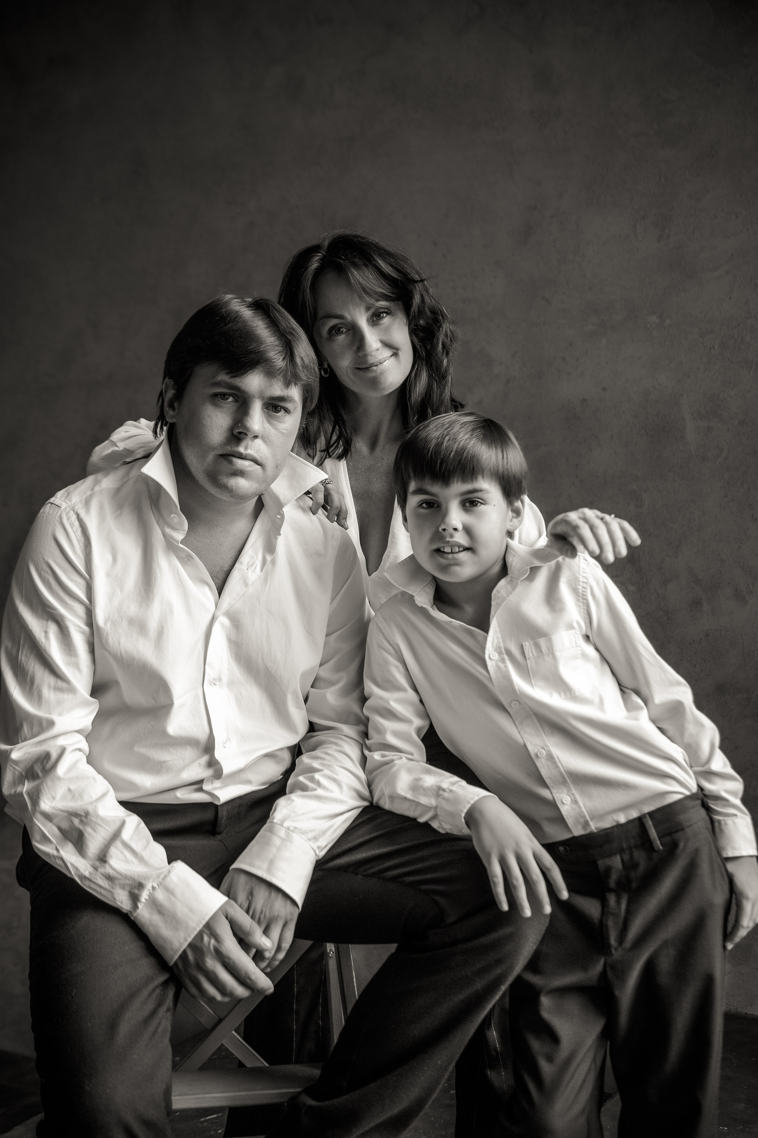 Семейная студийная фотосессия. Свадебный и семейный фотограф в Москве и Подмосковье Лариса Козлова