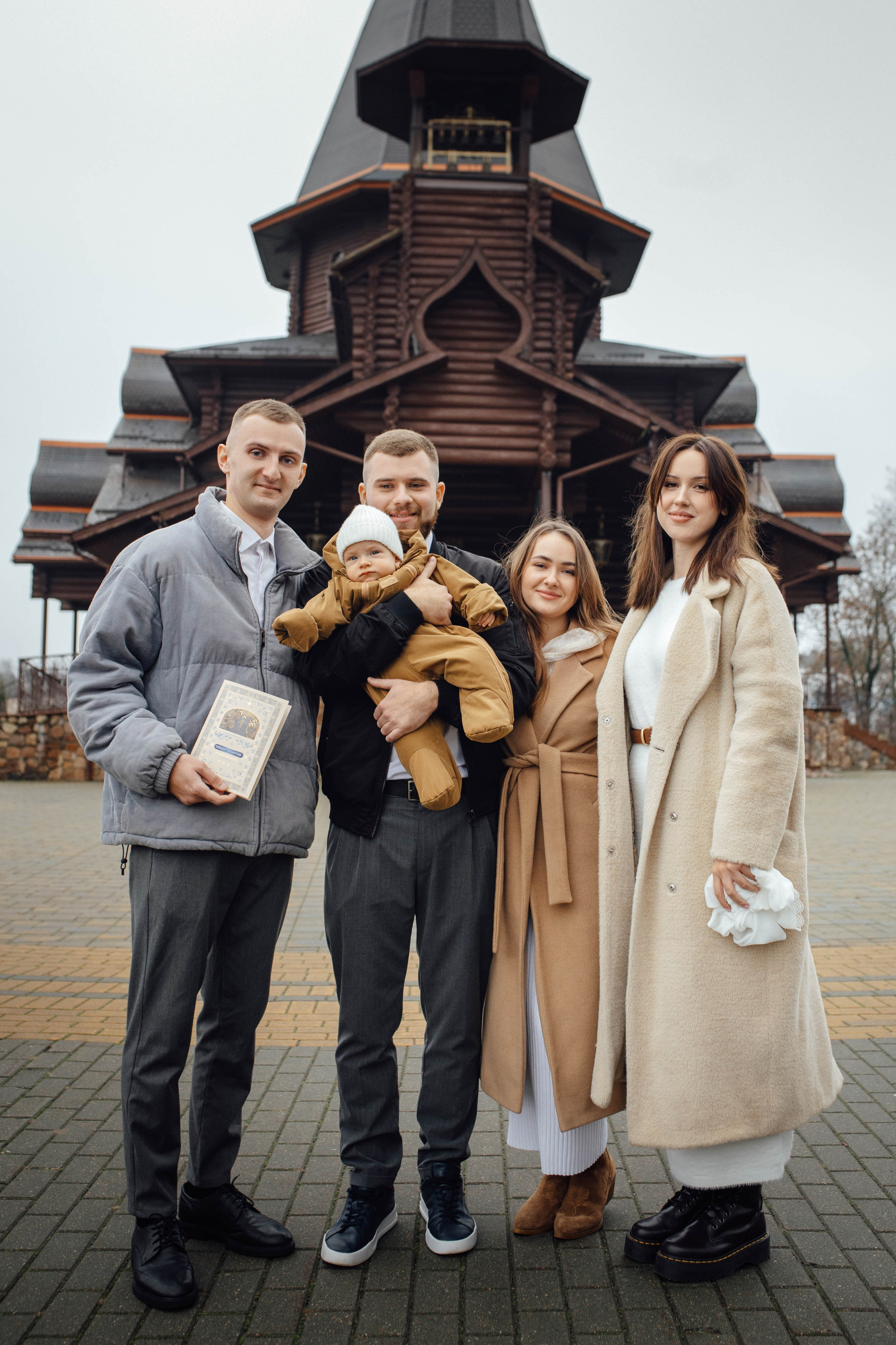 Крещение Демида, храм Святой Троицы, декабрь 2025