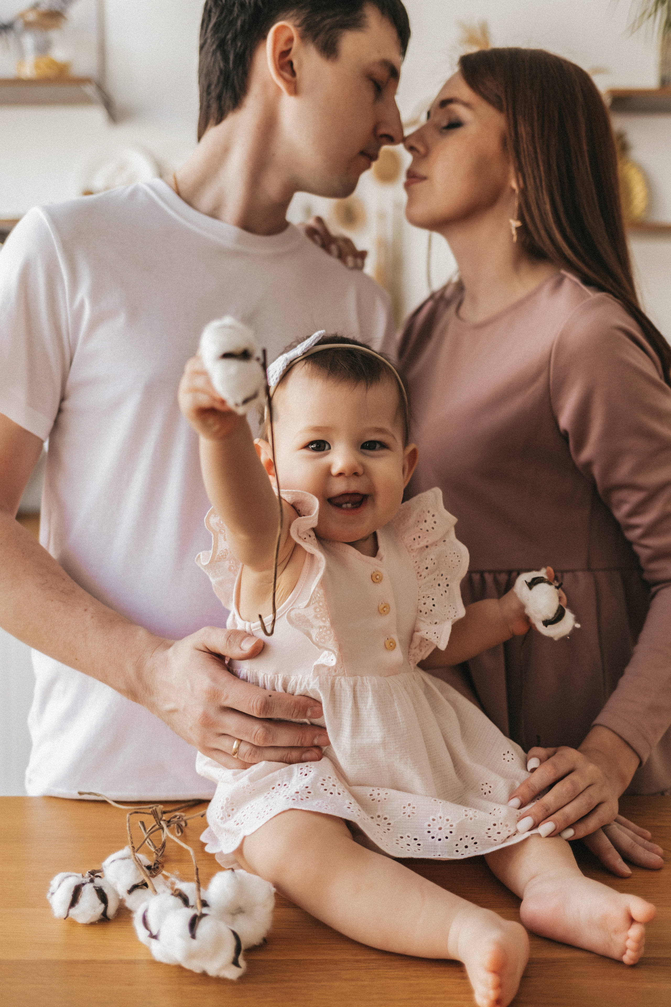 Ира, Слава и Аришка БОХО. Семейный и детский фотограф во Владивостоке