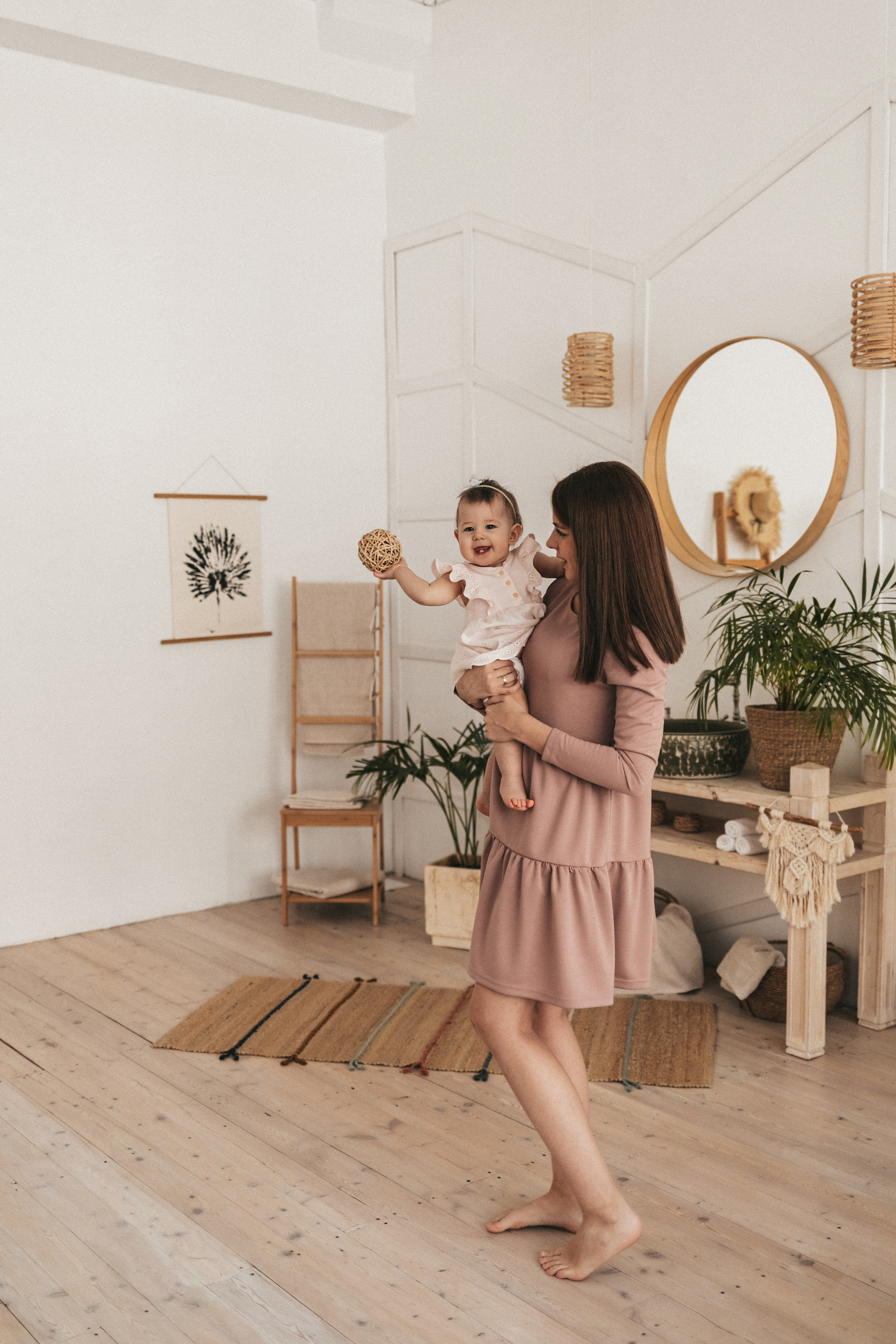 Ира, Слава и Аришка БОХО. Семейный и детский фотограф во Владивостоке