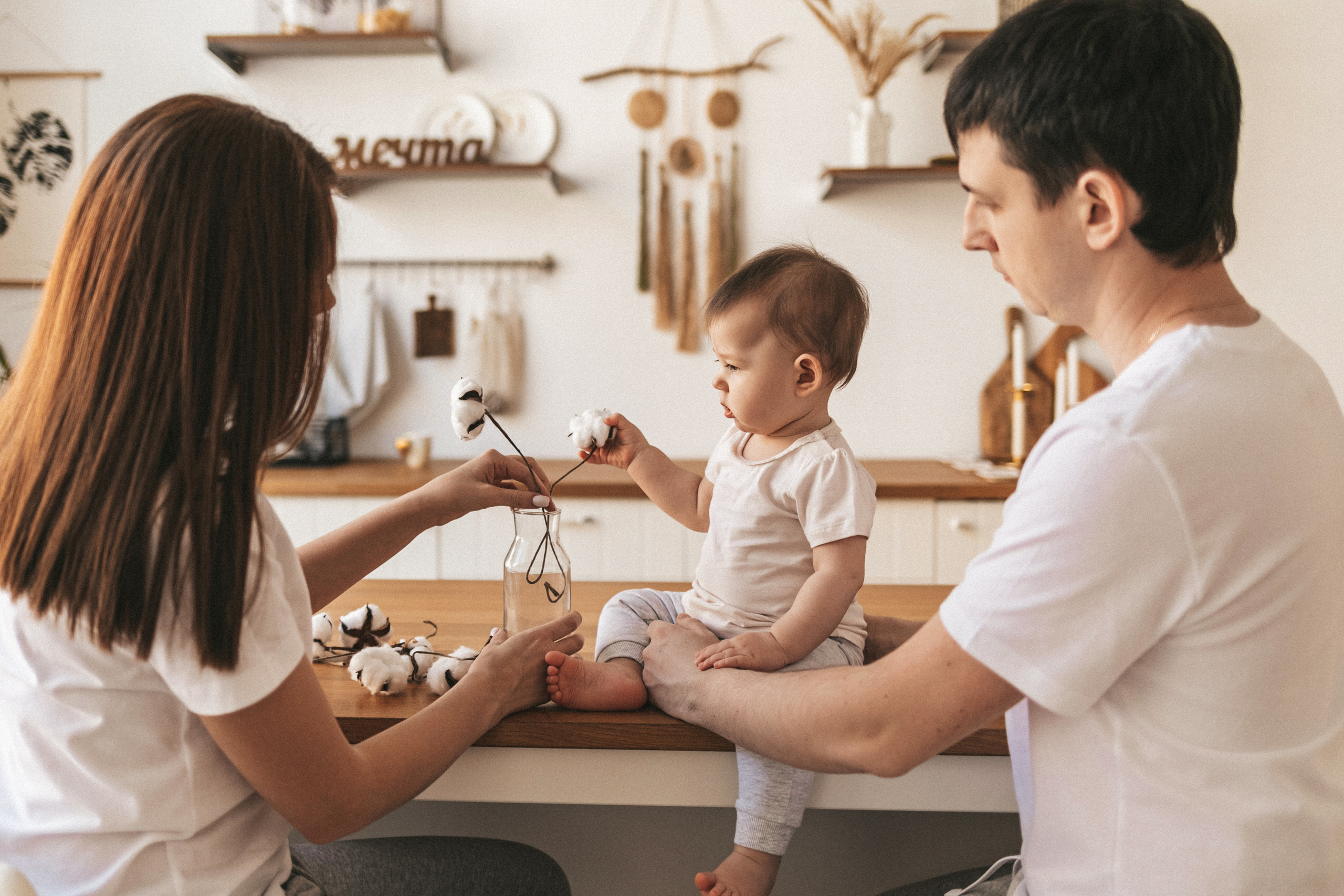 Ира, Слава и Аришка БОХО. Семейный и детский фотограф во Владивостоке