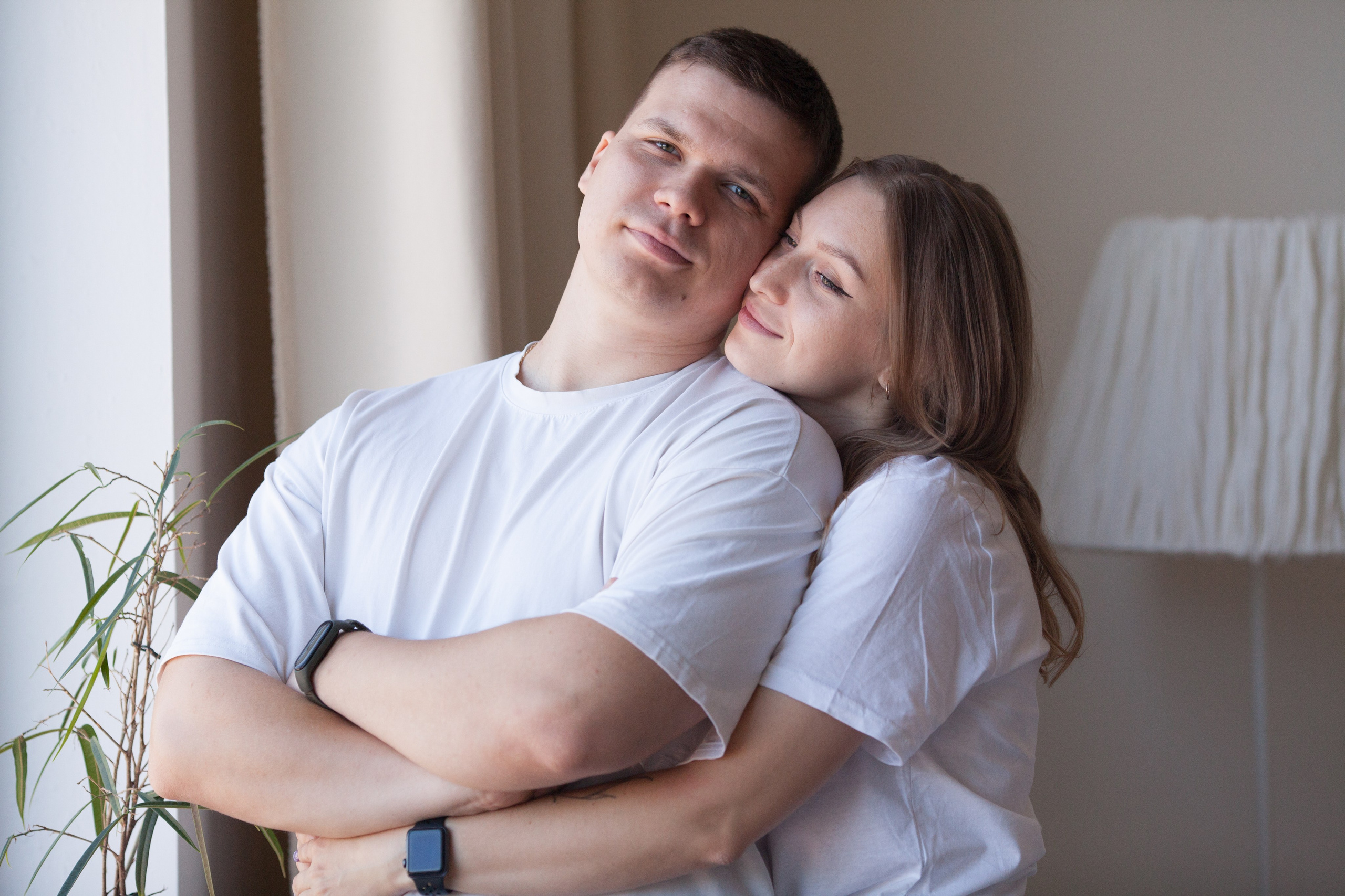 Женя и Кристина минимализм. Семейный и детский фотограф в Краснодаре Брусилова Марина