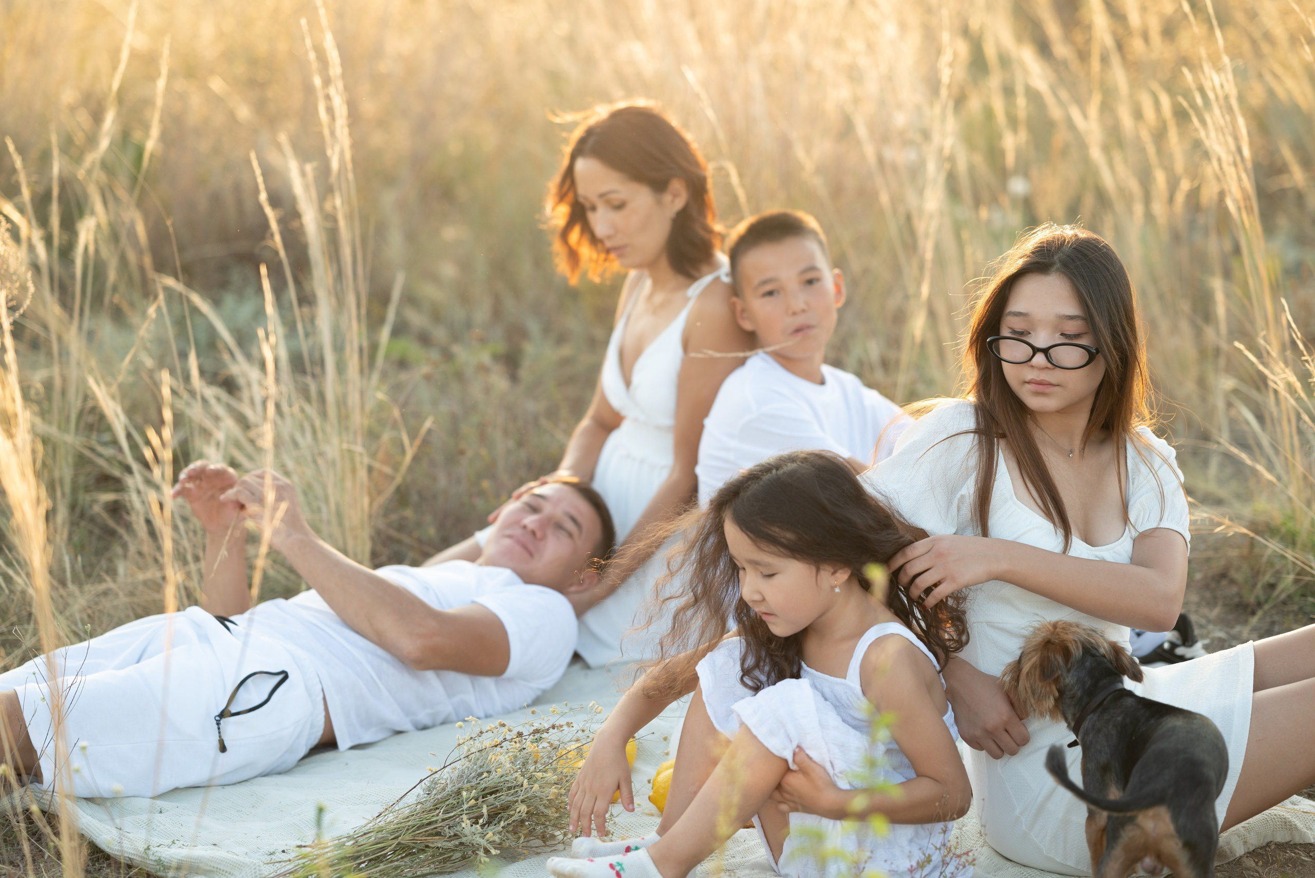 Семья Джаманкуловых. Семейный, женский и детский фотограф в Саратове Айгуль Дюсенбаева