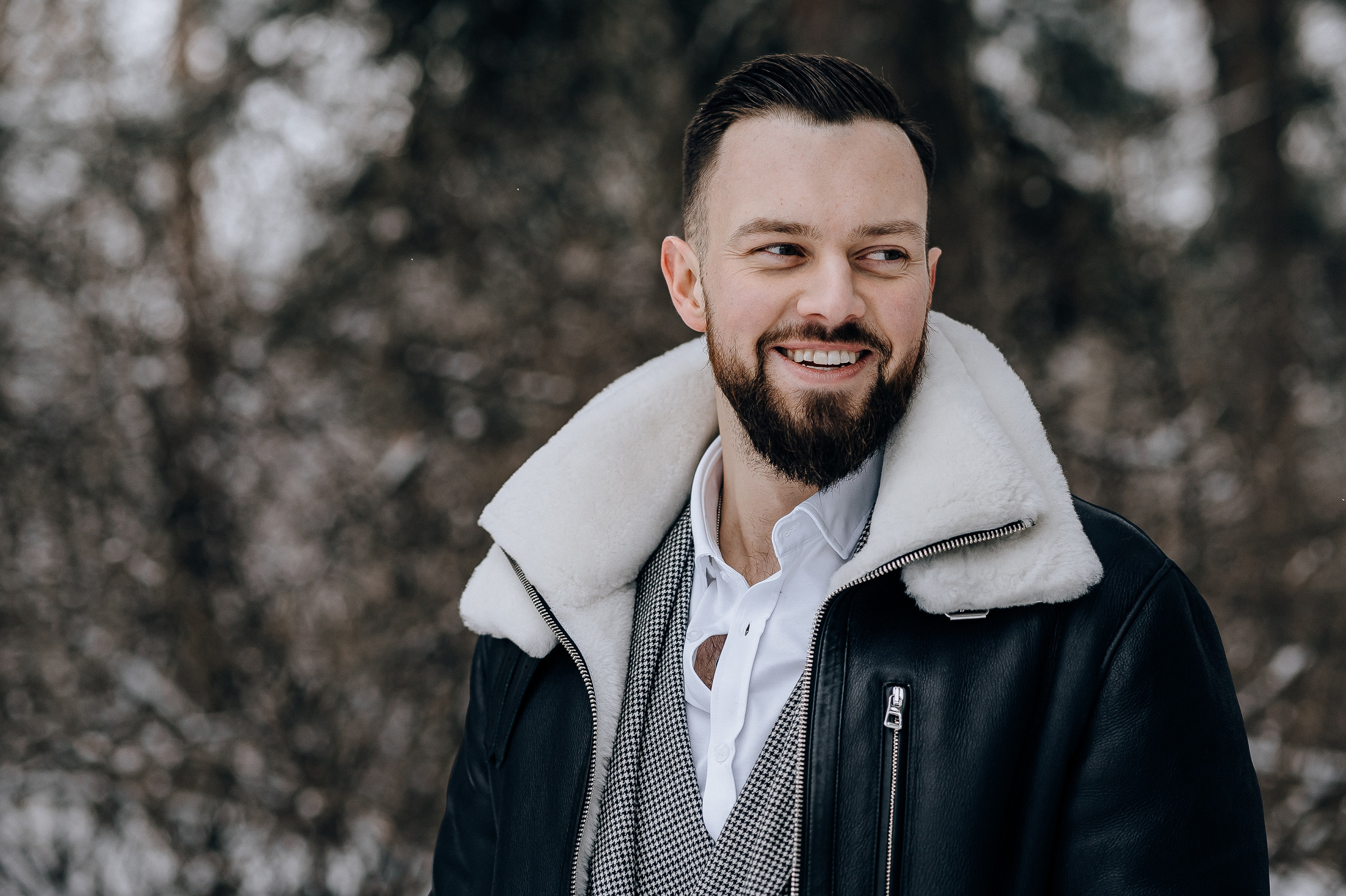 Где сделать свадебную фотосессию зимой в Москве. Свадебный фотограф Москва — Сергей и Татьяна