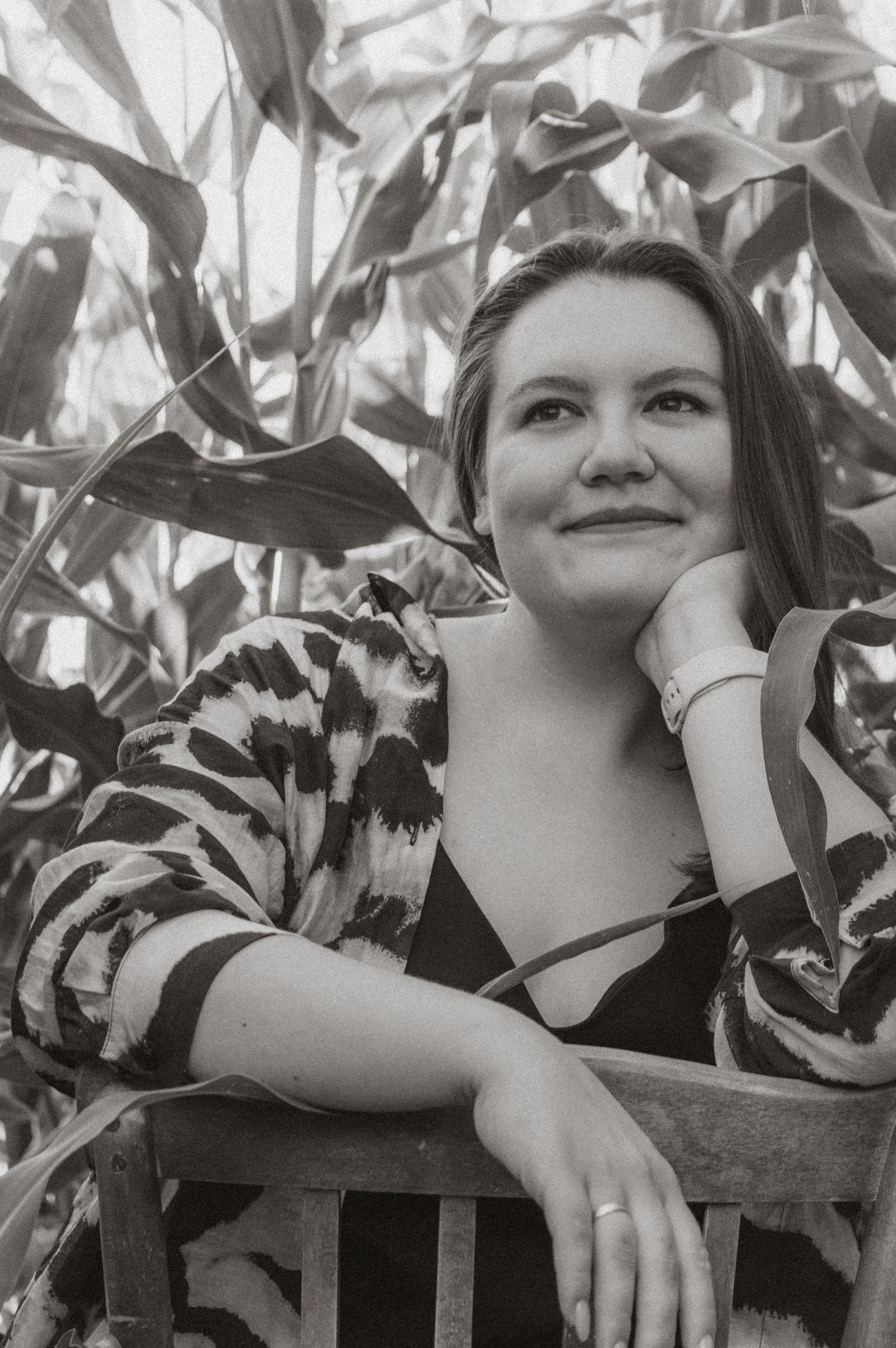 Аня. Фотосессия на кукурузном поле. Юлия Левада Семейный и женский фотограф