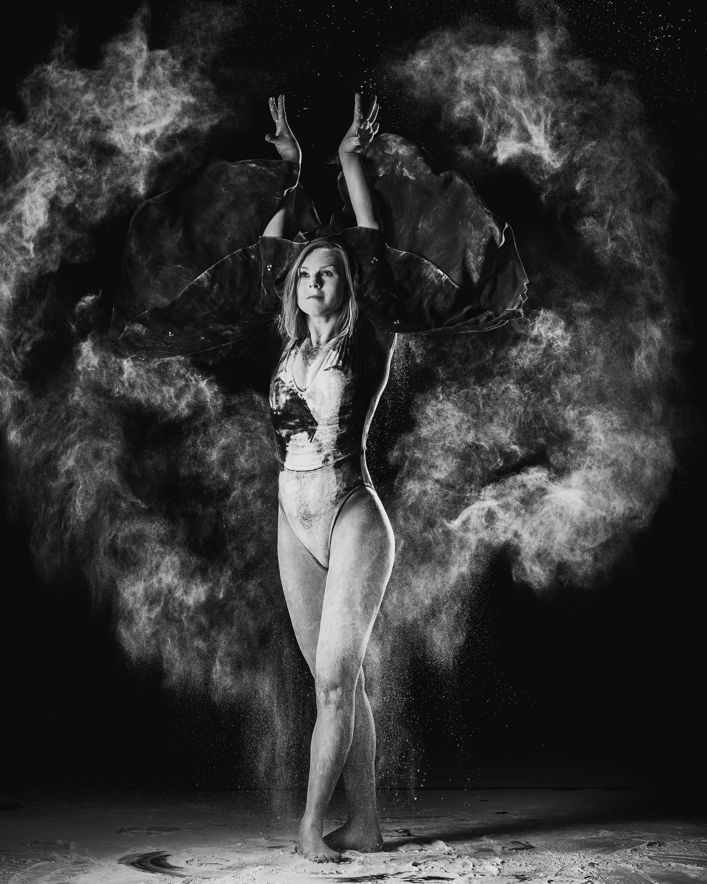 Фотосъёмка с мукой