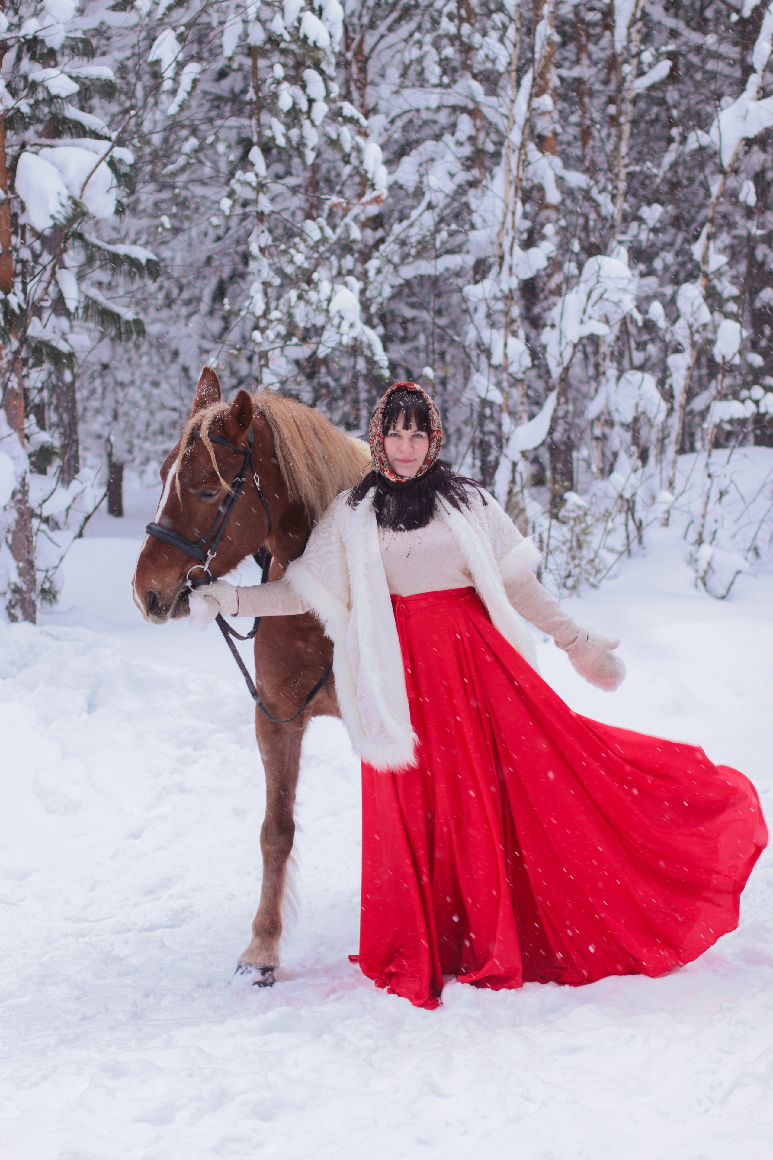 Конные съемки зимой. Фотограф в Сургуте Брызгунова Анастасия