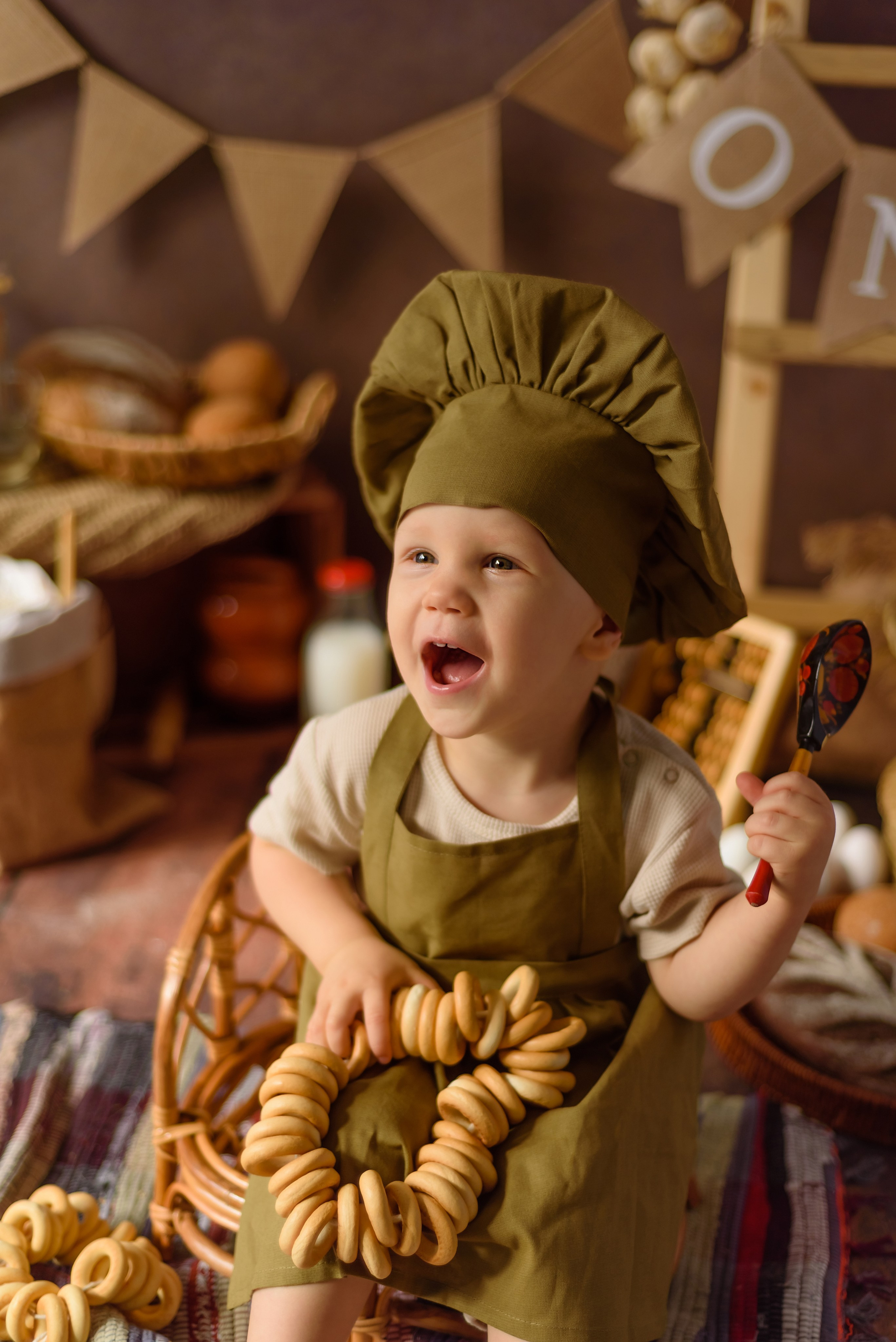 Фотозона «Пекарь». Детский Фотограф |Фотограф на годик в Брянске Ирина Романова
