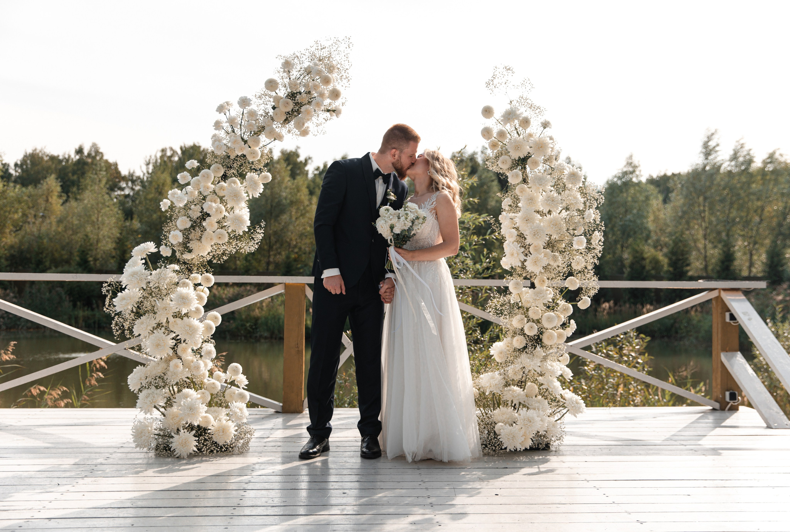 Свадьба с любимой собакой. Свадебный организатор в Москве и Санкт-Петербурге Пергаева Ольга