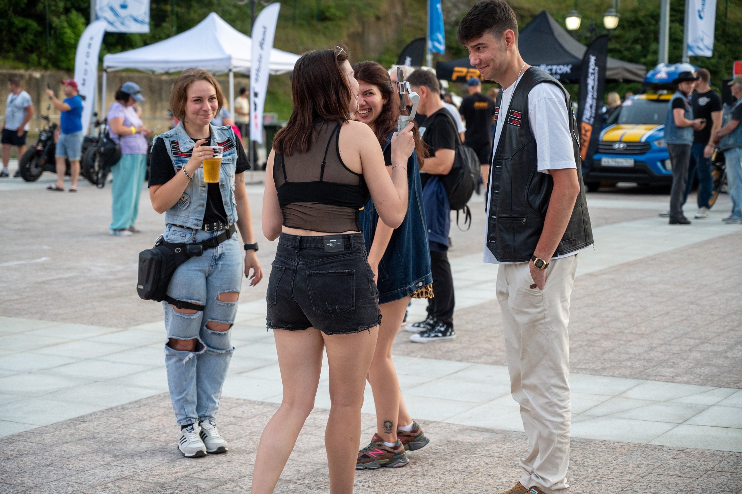 11- ый Ежегодный Байк Фестиваль " Медвежья МОТО ПОЛЯНА». Фотографирую счастливых людей в Сочи