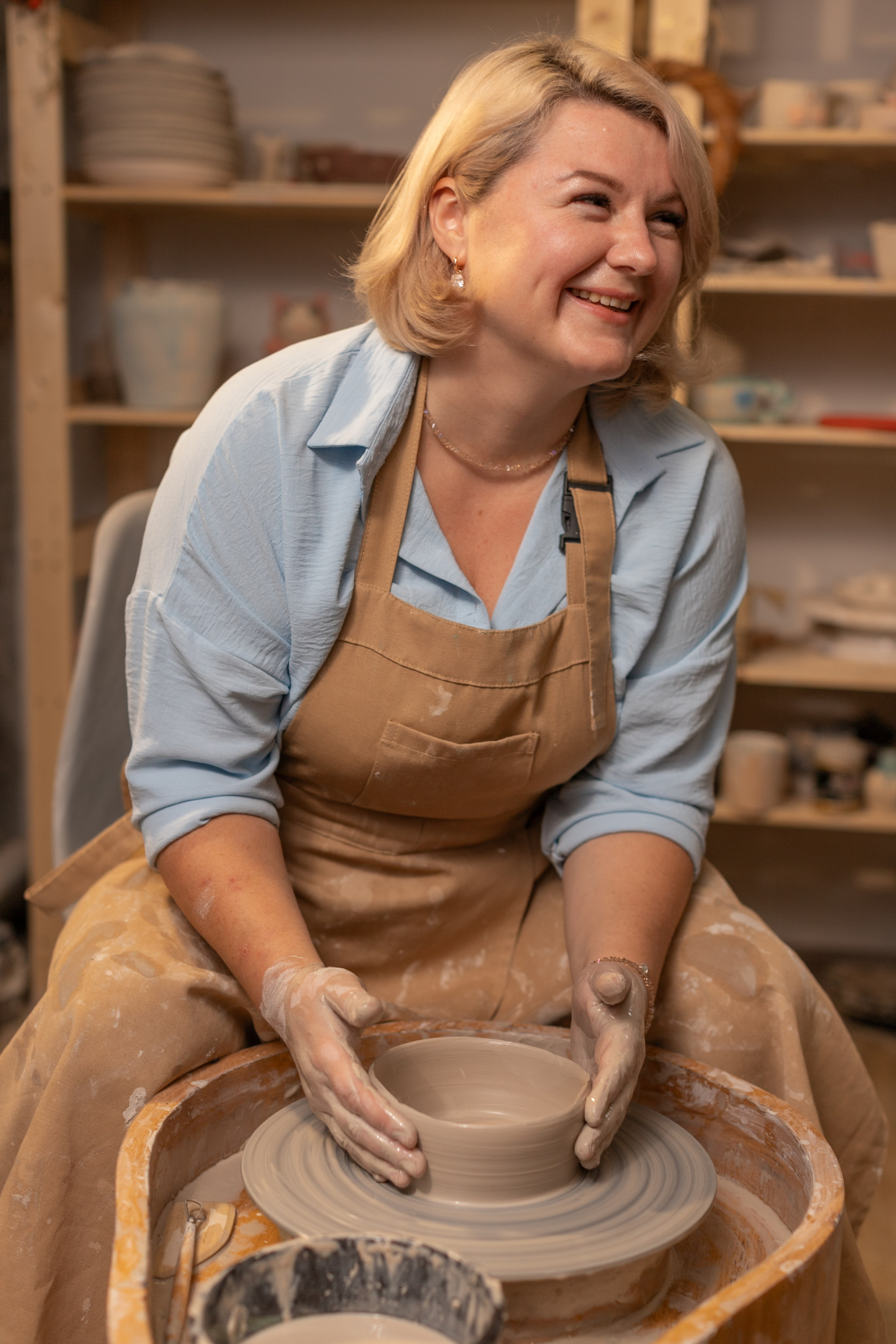 Гончарный МК Ирина и Юлия. Семейный и детский newborn фотограф в Ростове-на-Дону Наталья Лебедева