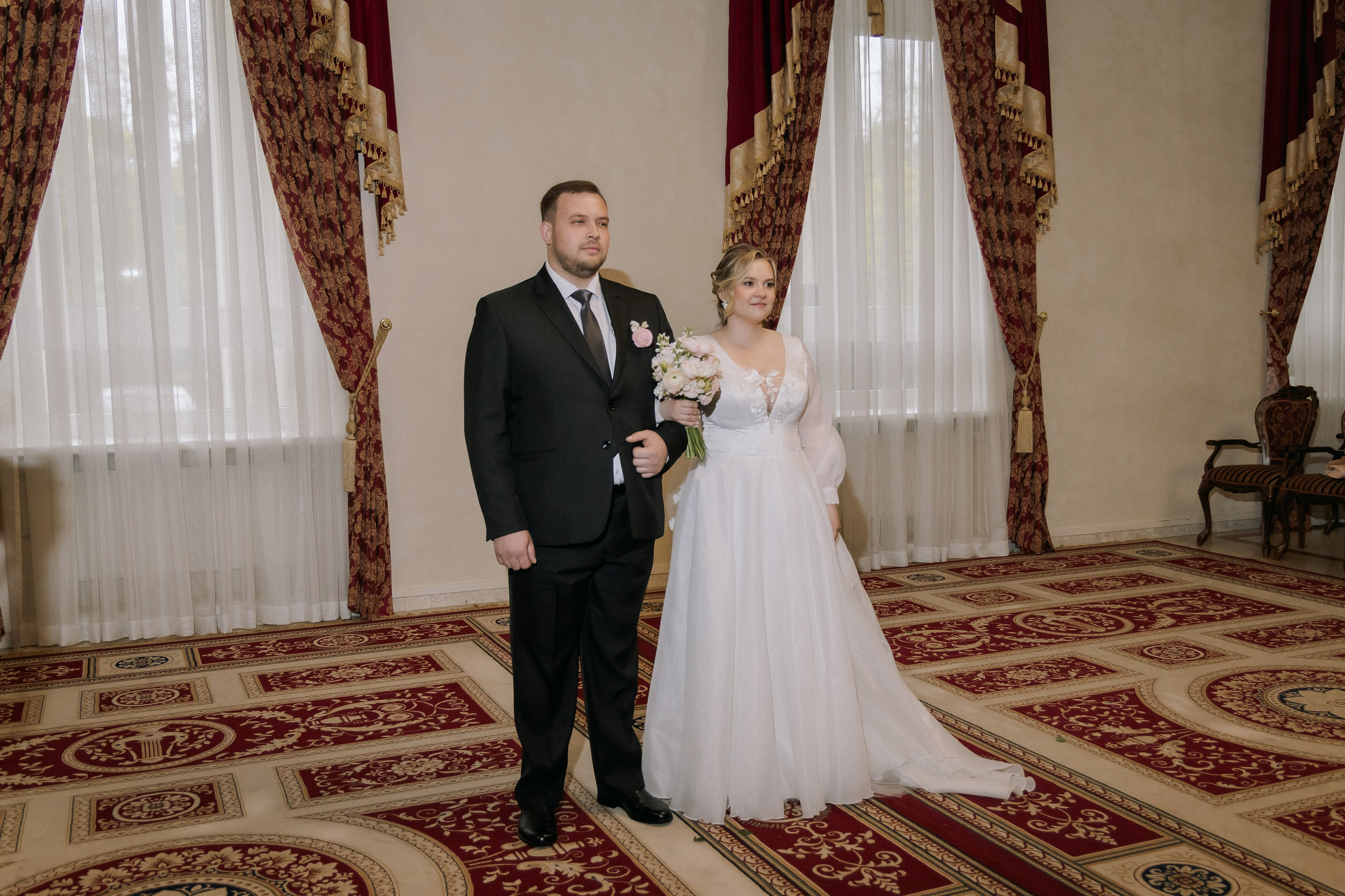 Анастасия и Сергей. Свадебная прогулка. Свадебная фотография. Арина Рубах