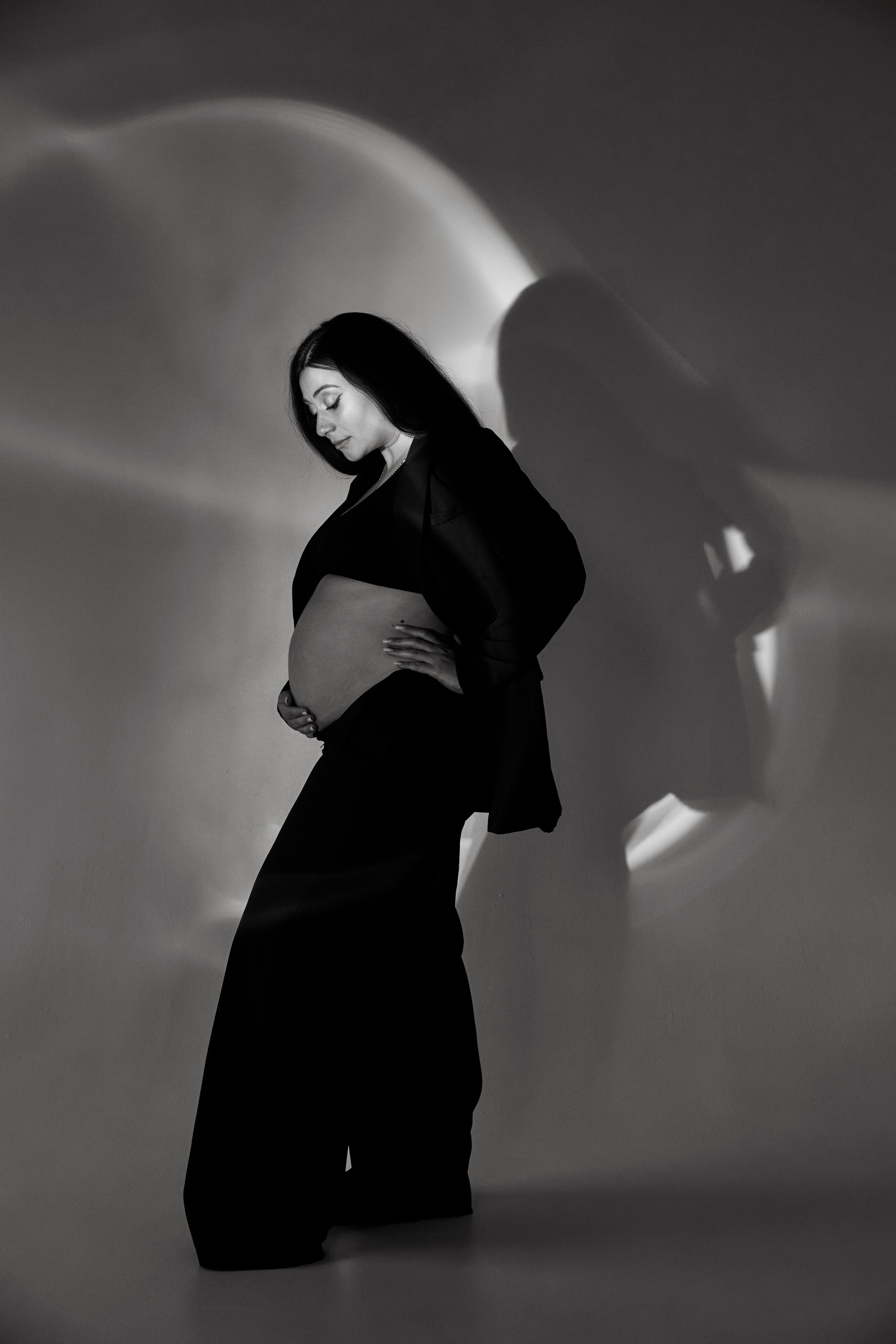 Фотосессия беременности в студии. Портретный, семейный, свадебный фотограф в Магадане — Екатерина Литвин