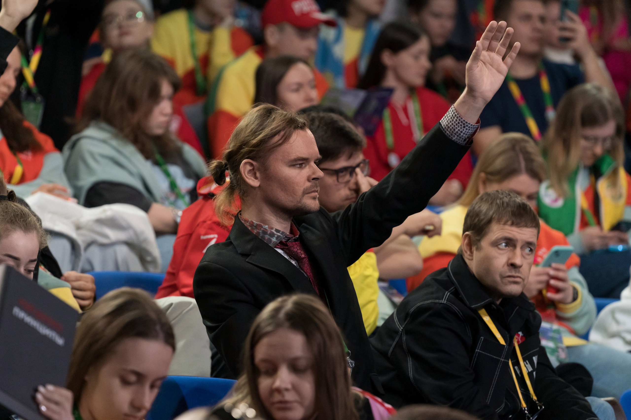 Герман Греф на Всемирном Фестивале Молодежи 2024. Репортажный фотограф в Красной Поляне и Сочи Павлюченко Екатерина