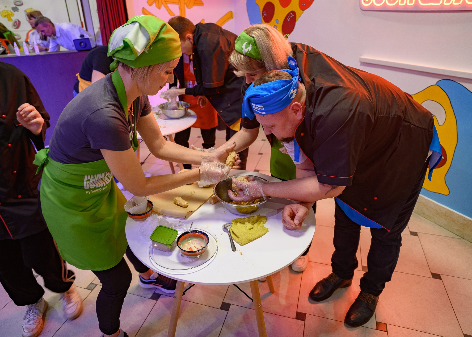 Кулинарный квест-шоу CooknRun. Фотограф Александр Данилов