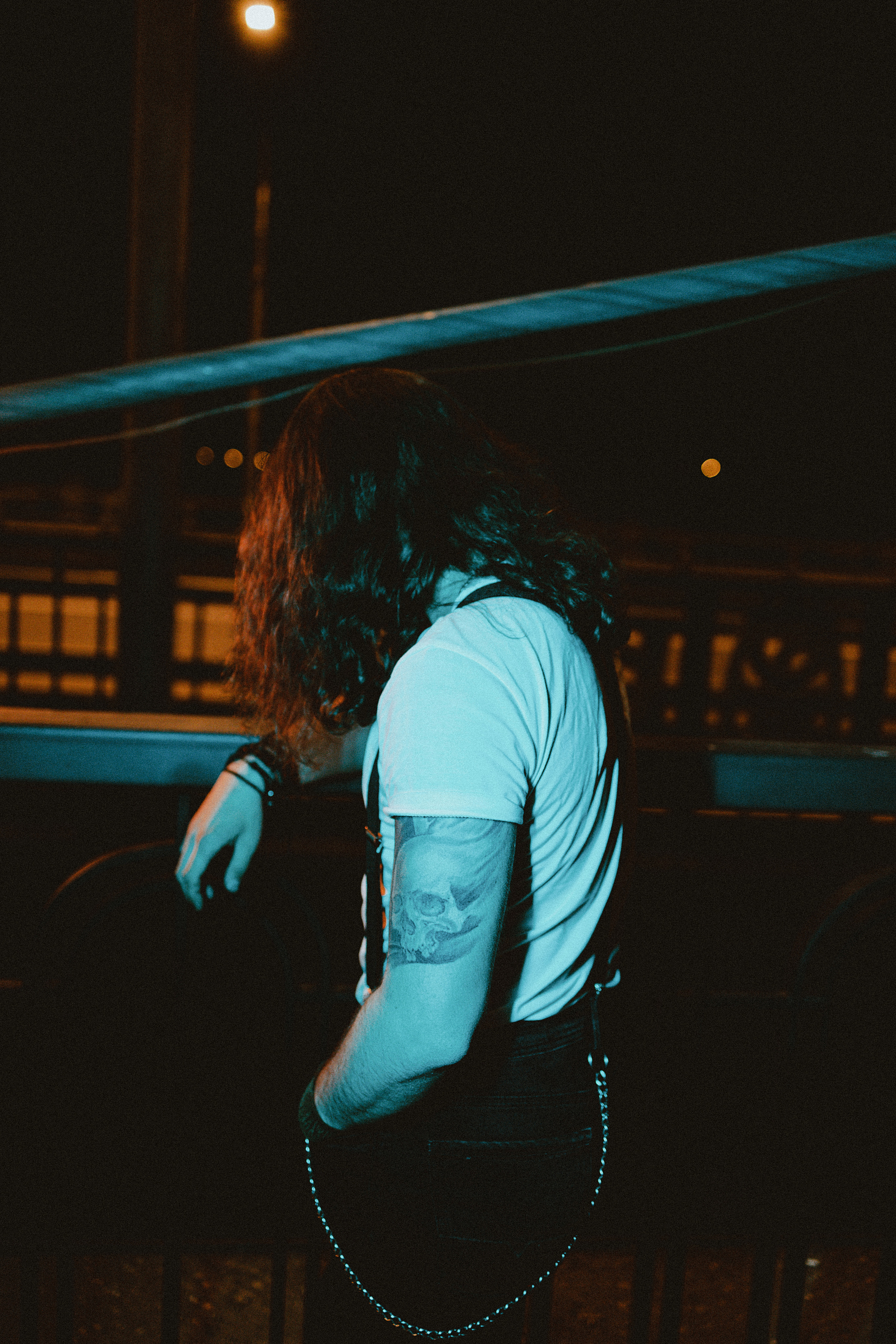 На мосту. Портретный фотограф