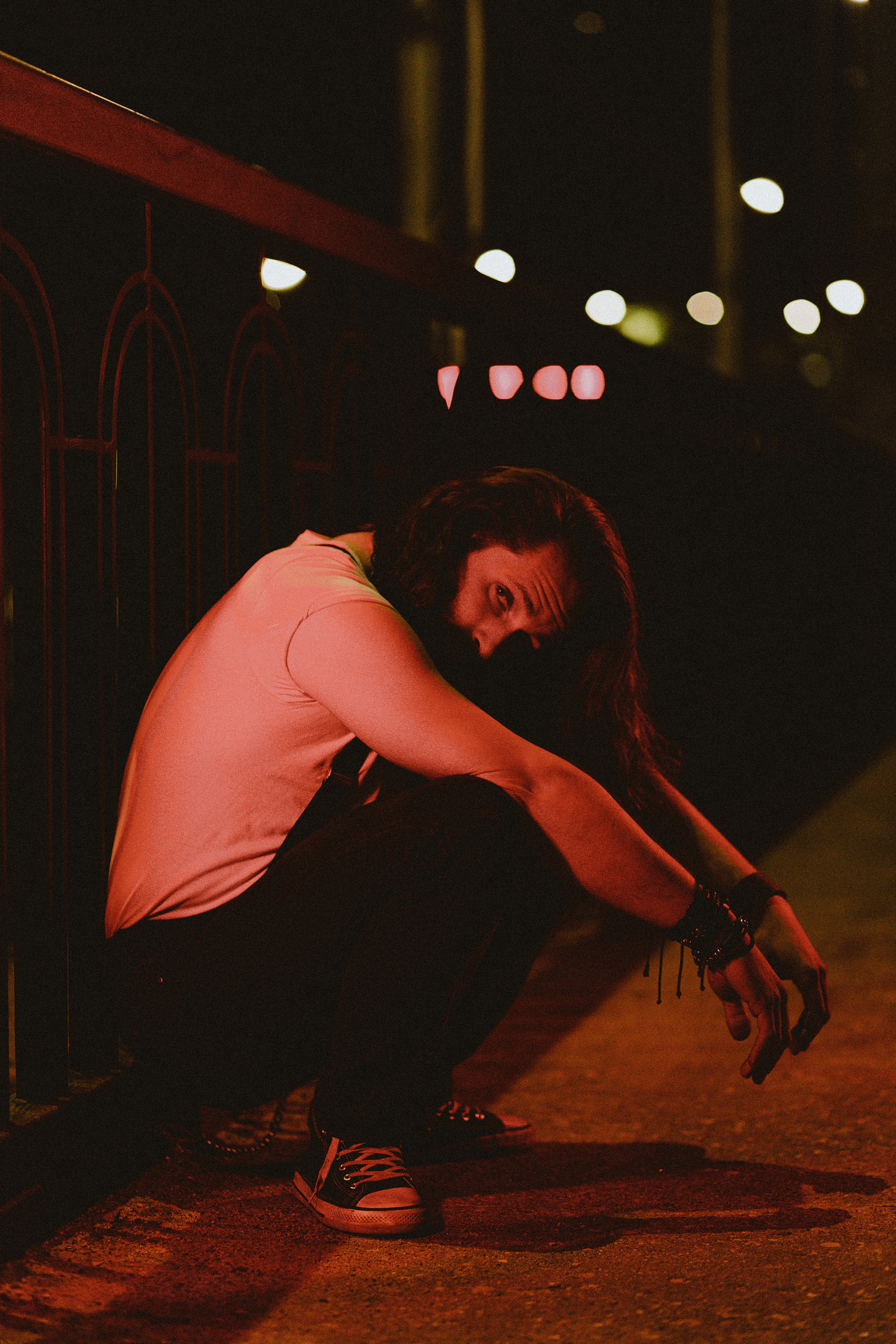 На мосту. Портретный фотограф