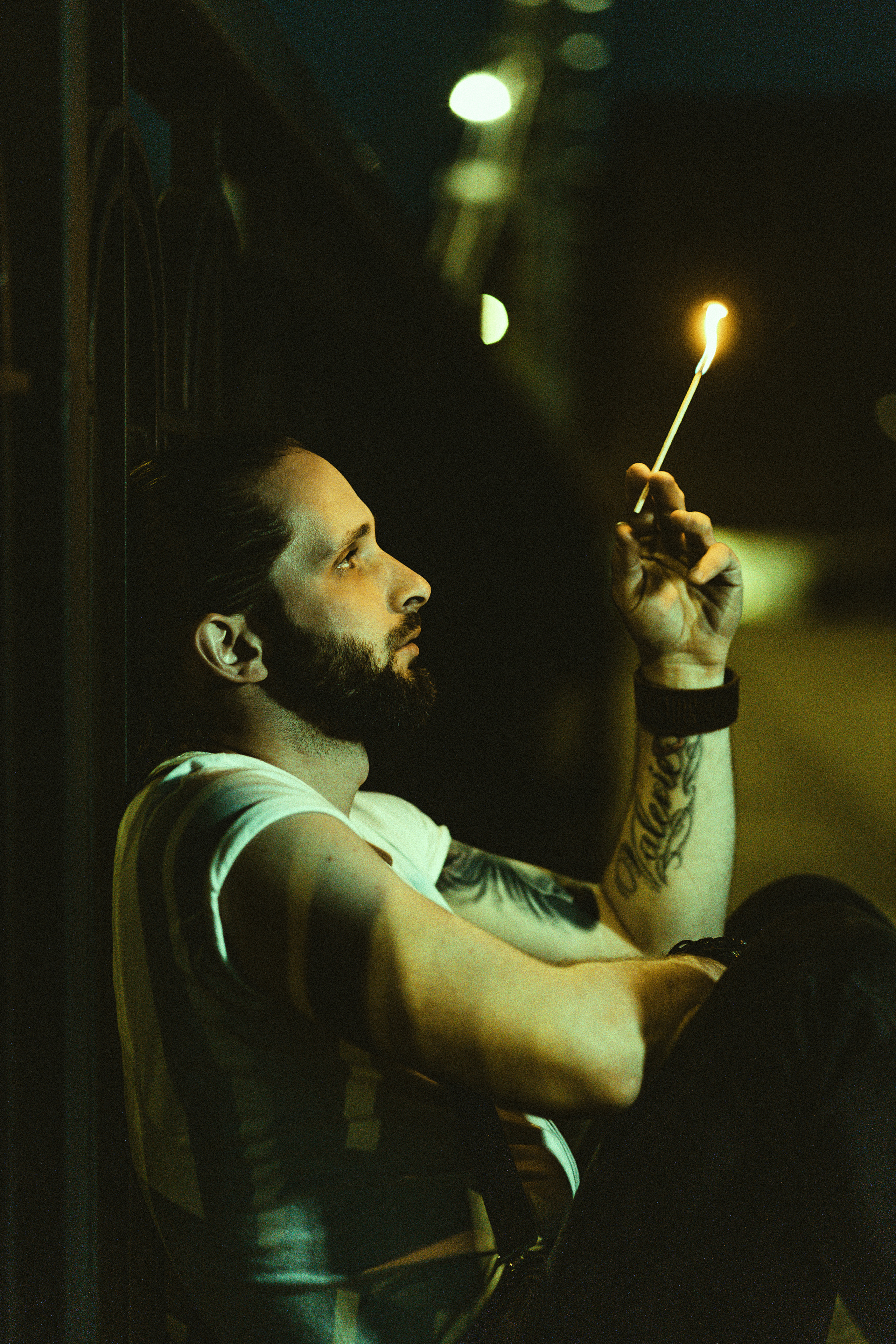 На мосту. Портретный фотограф