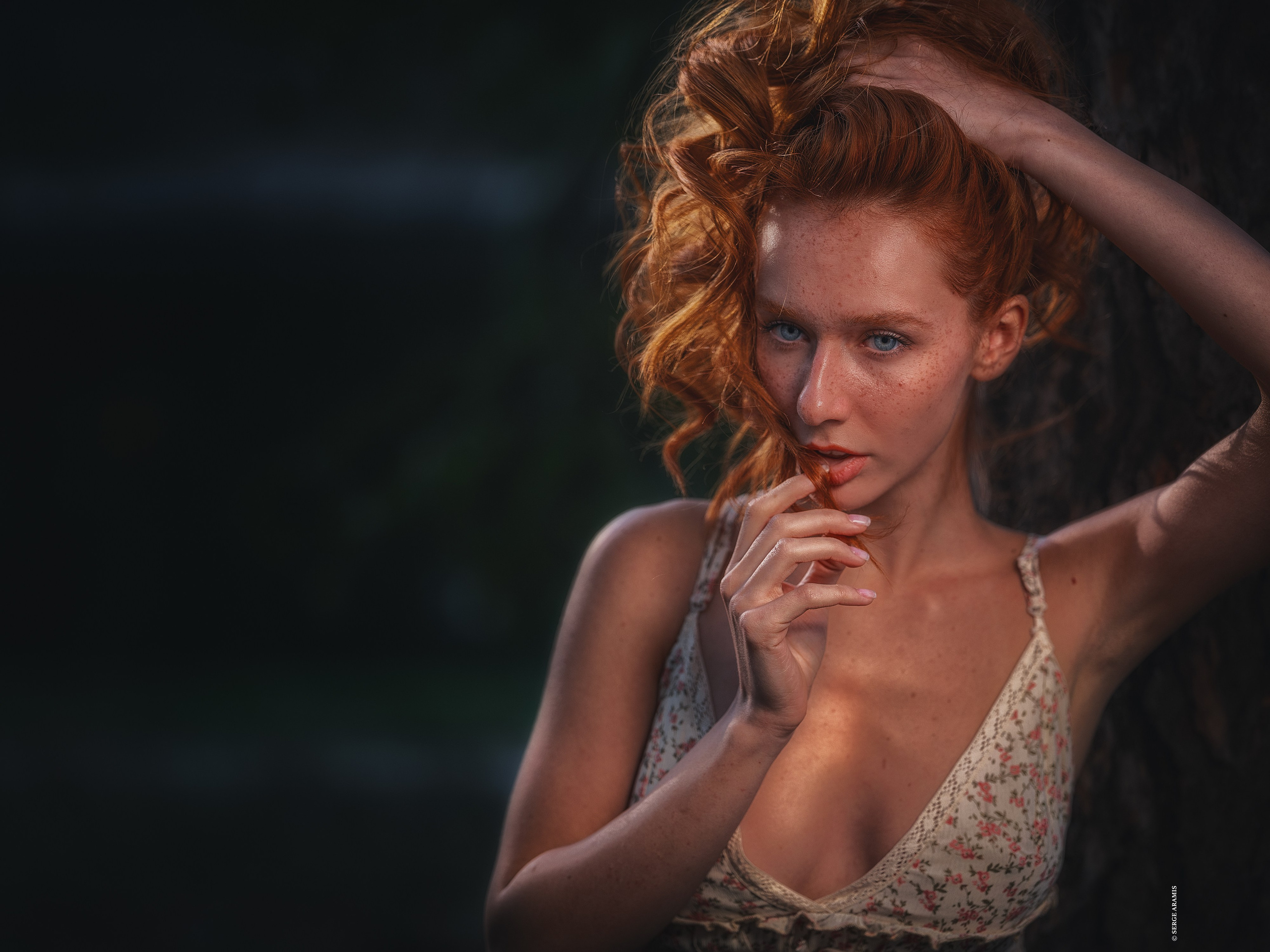 Создание чувственного портрета от Serge Aramis