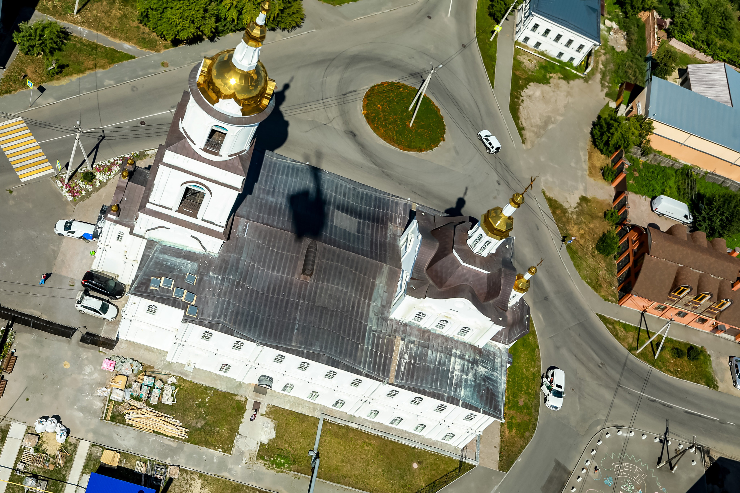 Город с высоты птичьего полёта. Фотограф Андрей Гузеев