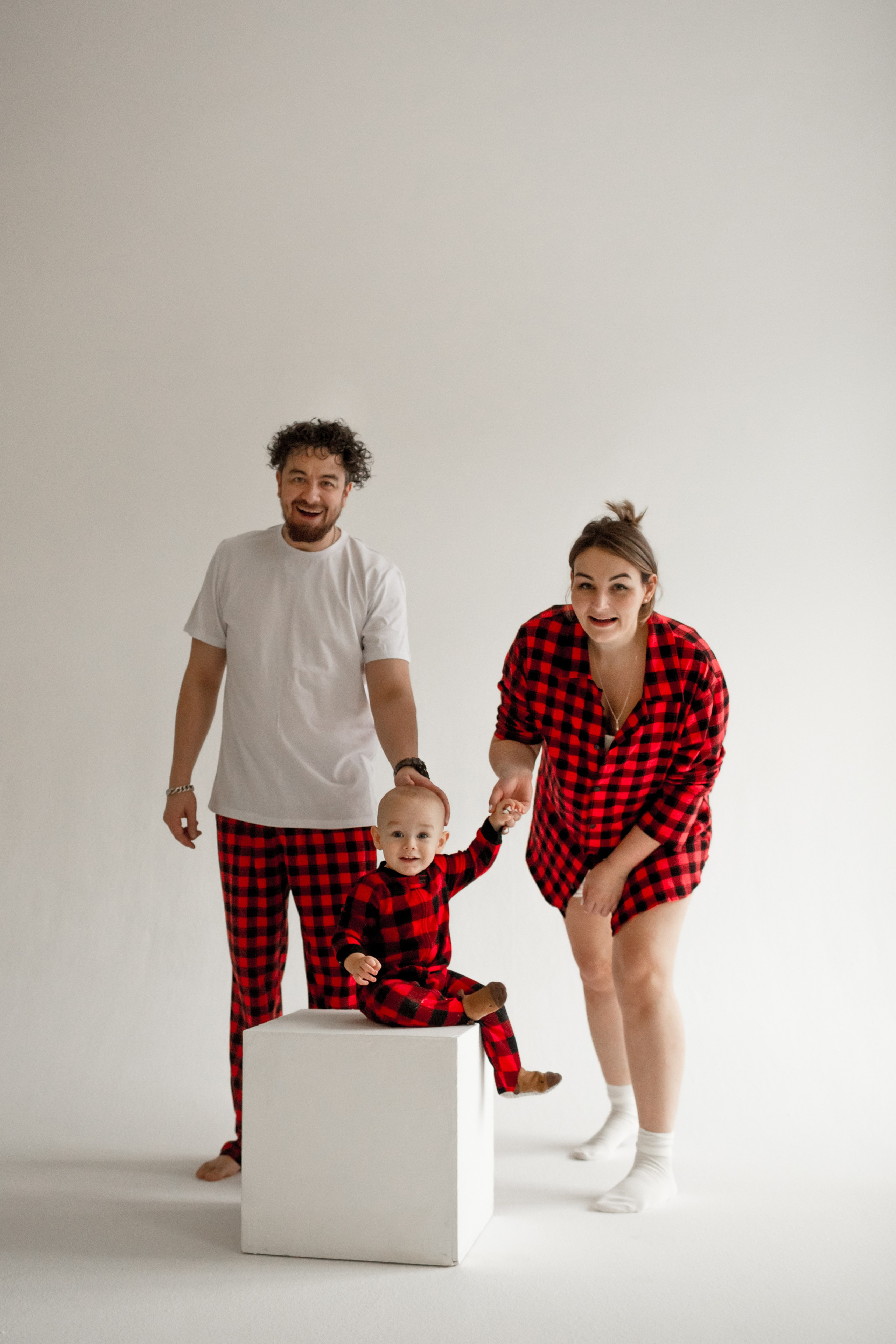 Семейная новогодняя фотосессия. Свадебный фотограф Кирилл Белый